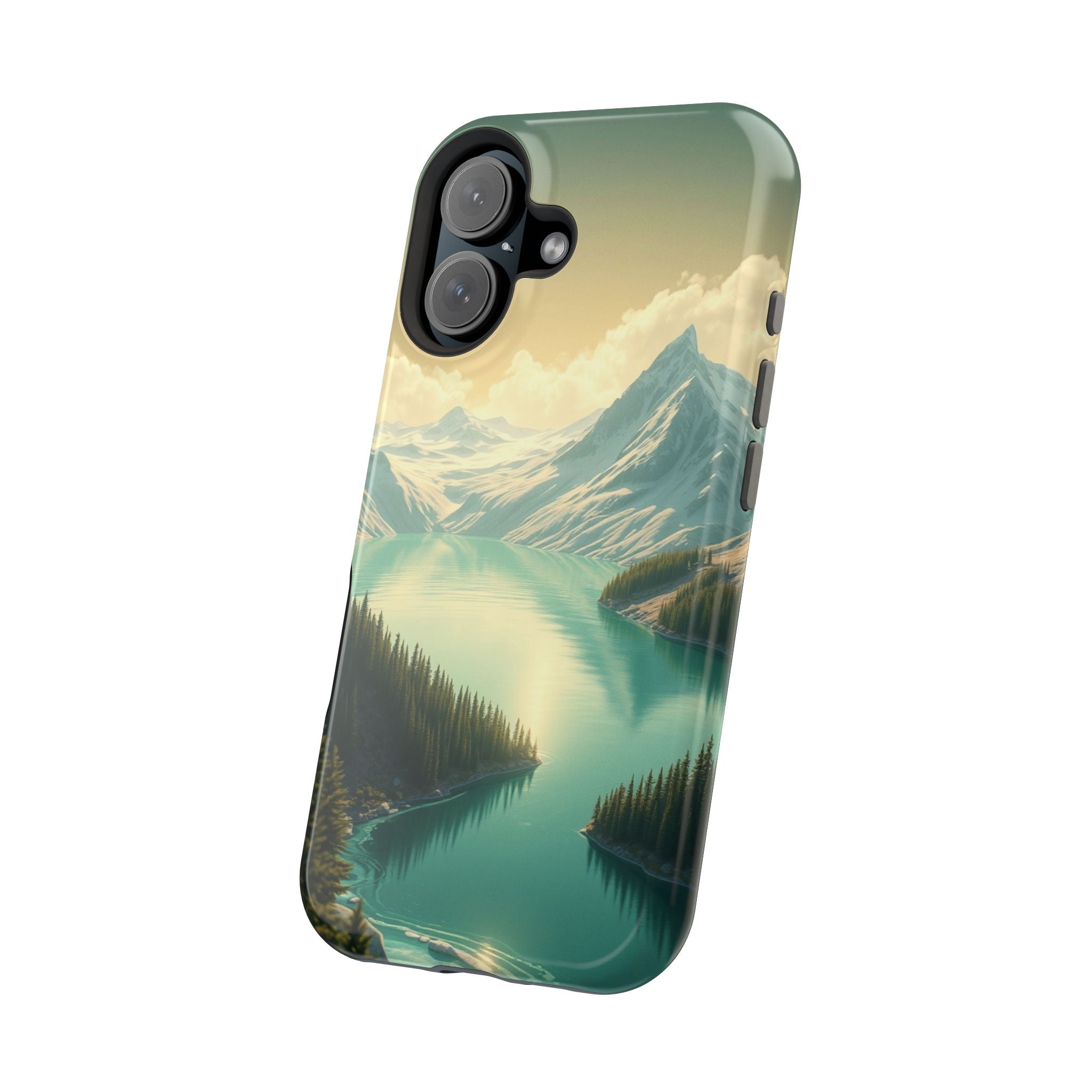 iPhone Glacier Lake Bold Art Slim Everyday Designer Case · iPhone Case