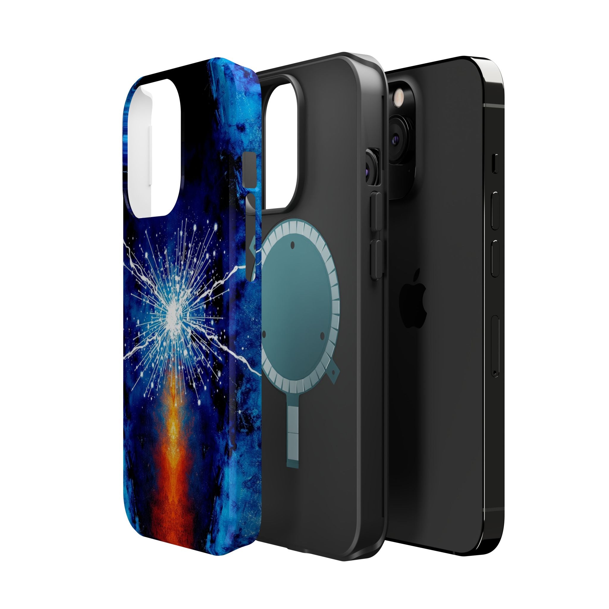 iPhone Magnetic Field Vibrant Watercolor Slim Everyday iPhone Designer · iPhone