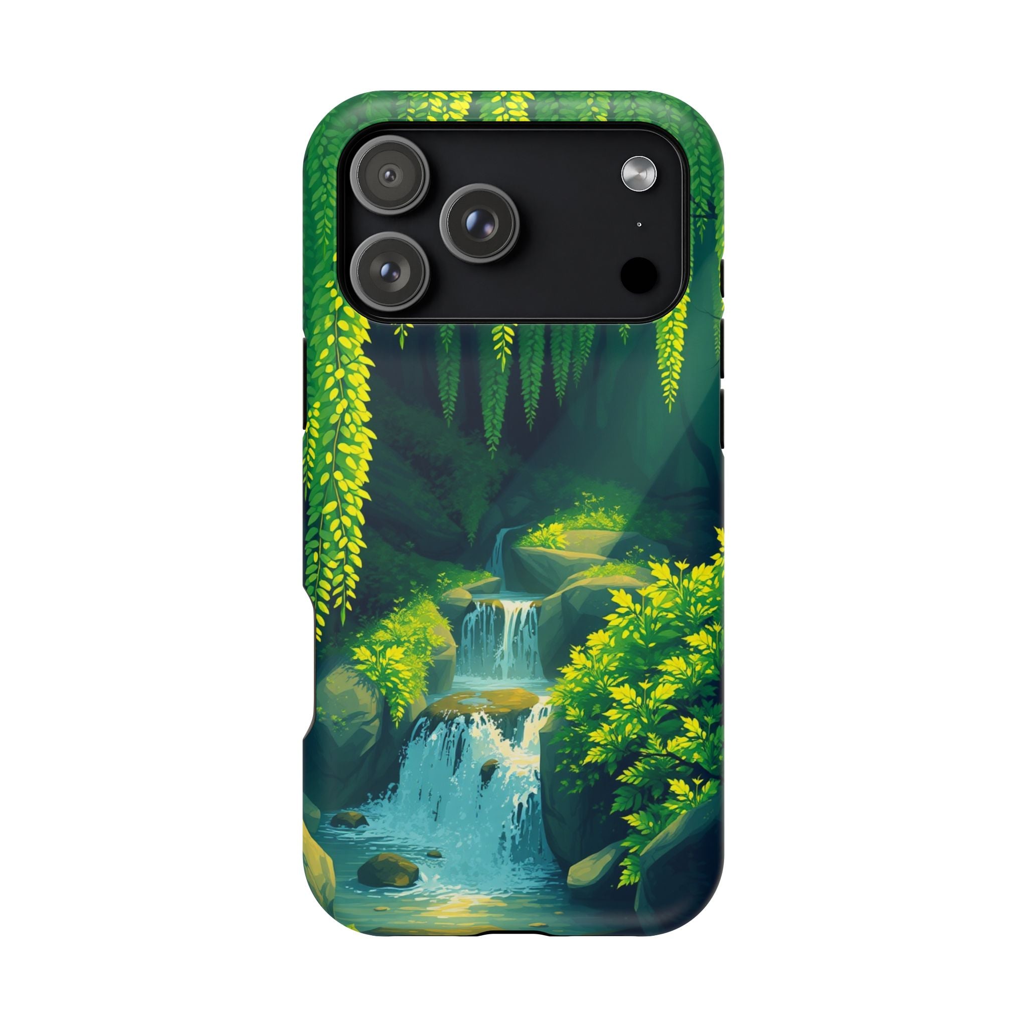 iPhone Earthy Wisteria Cascade Design Slim Everyday iPhone 13 Designer · iPhone