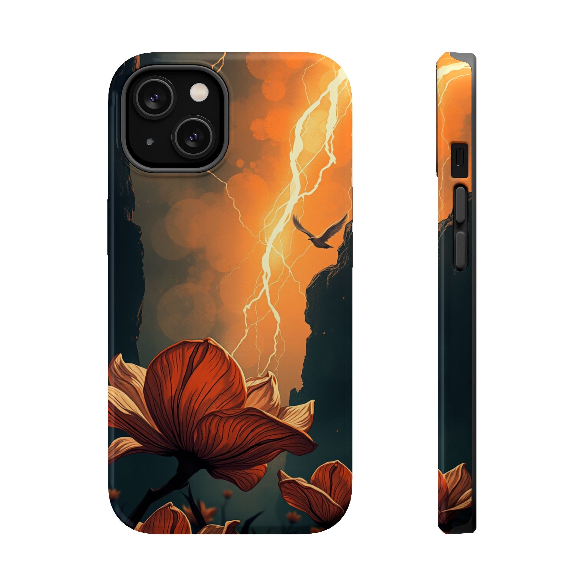 iPhone Vibrant Petal Storm Design Bold Modern Everyday Snap Case · iPhone Case
