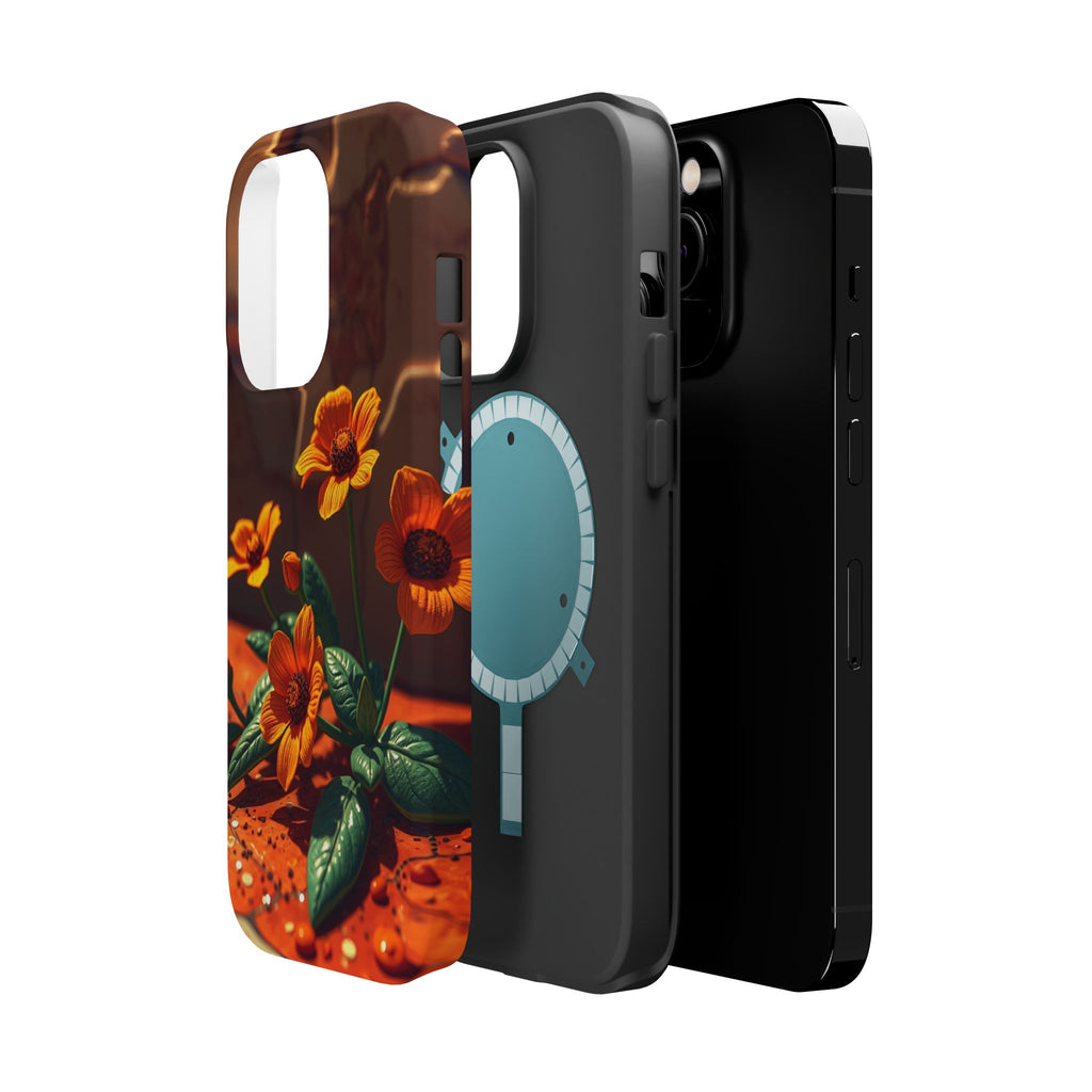 iPhone Floral Terrazzo Bold Art Slim Everyday Designer Case · iPhone Case