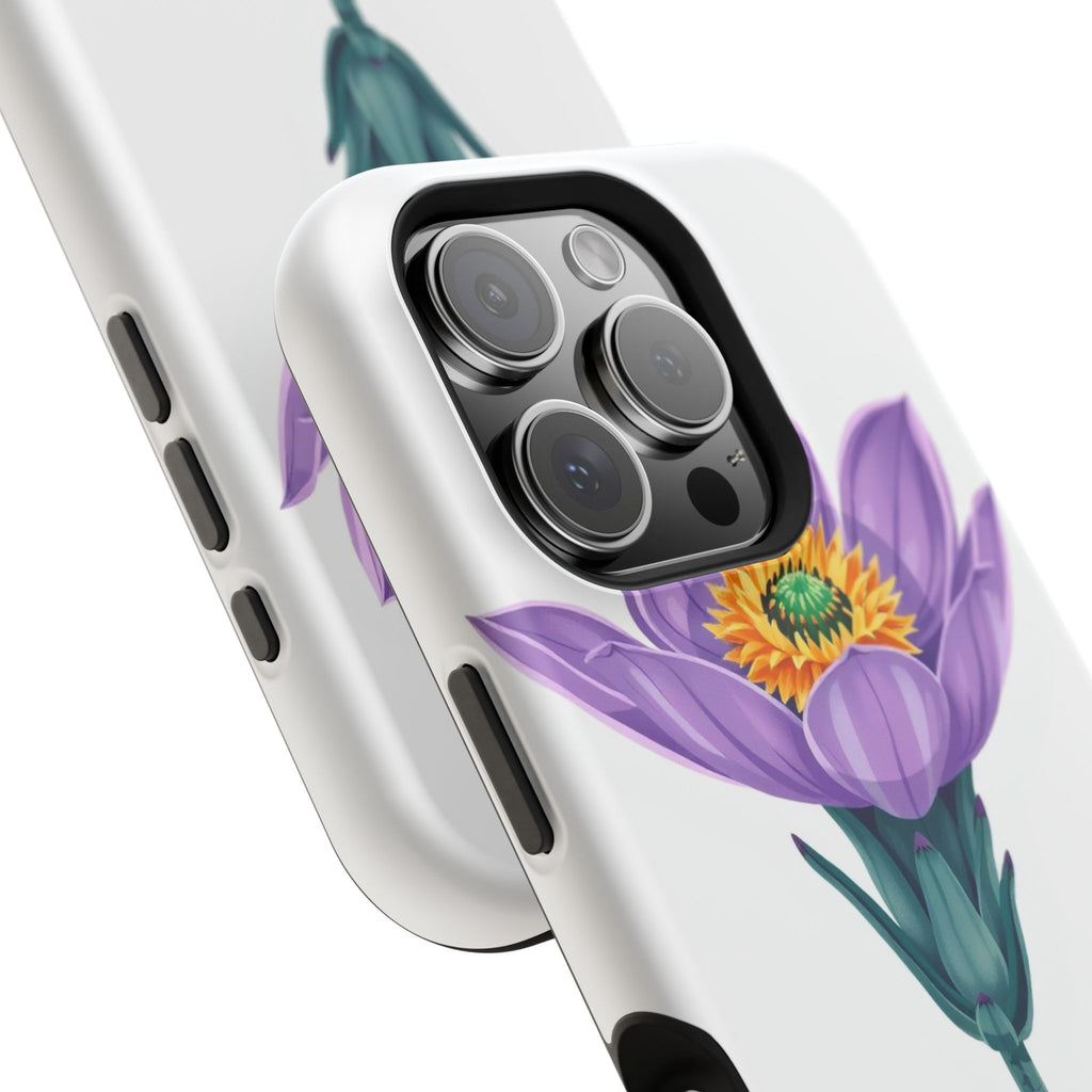 iPhone Indigo And Violet Desert Flower Slim Everyday Designer Case · iPhone Case