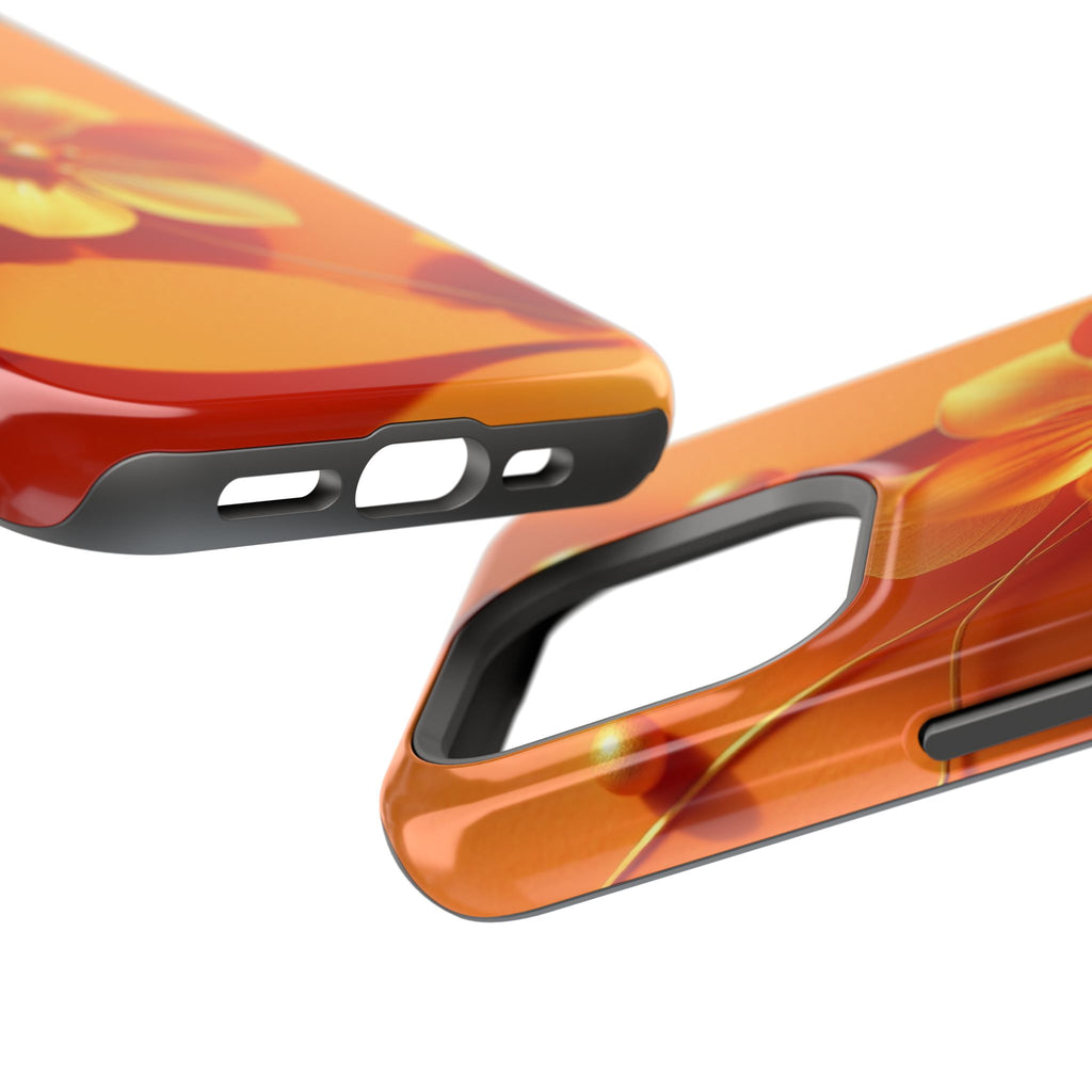 iPhone Floral Geometric Gold Foil Luxury Slim Everyday iPhone Designer · iPhone