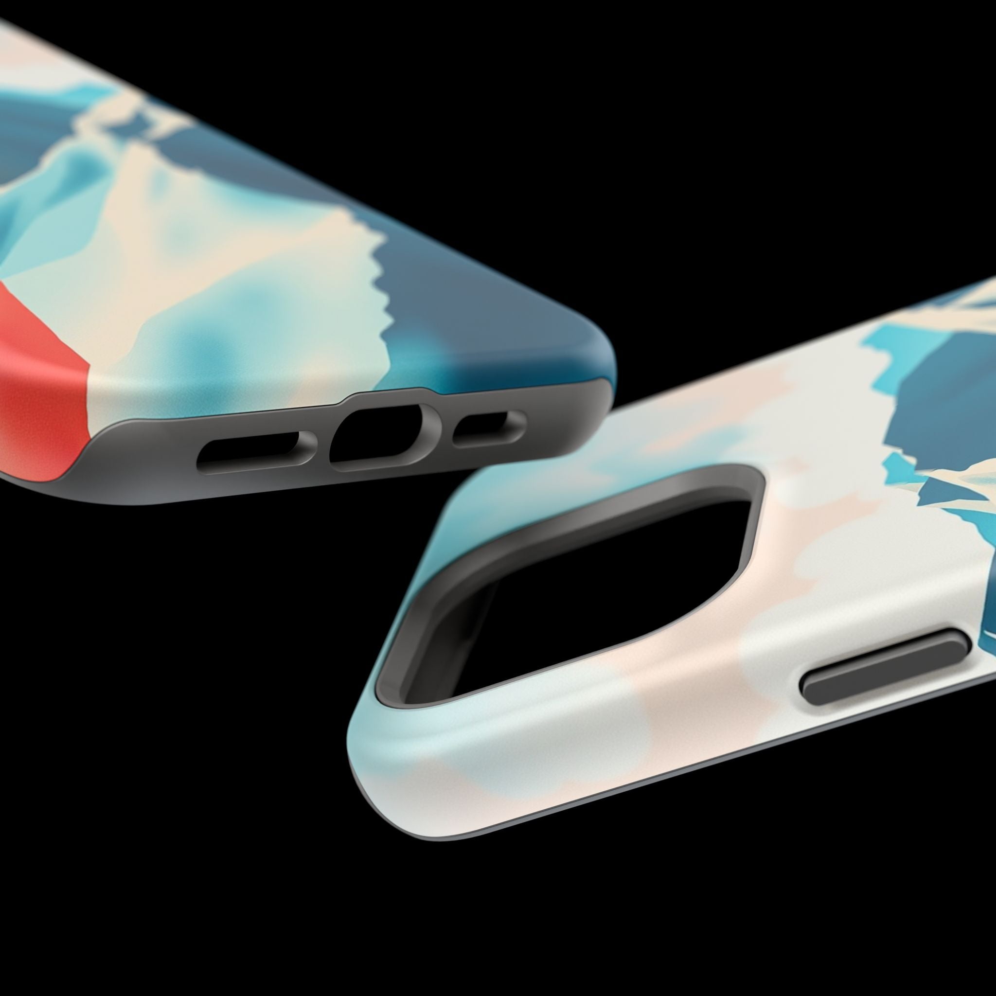 iPhone Topographic Lines Bold Art Bold Modern Everyday Snap Case · iPhone Case