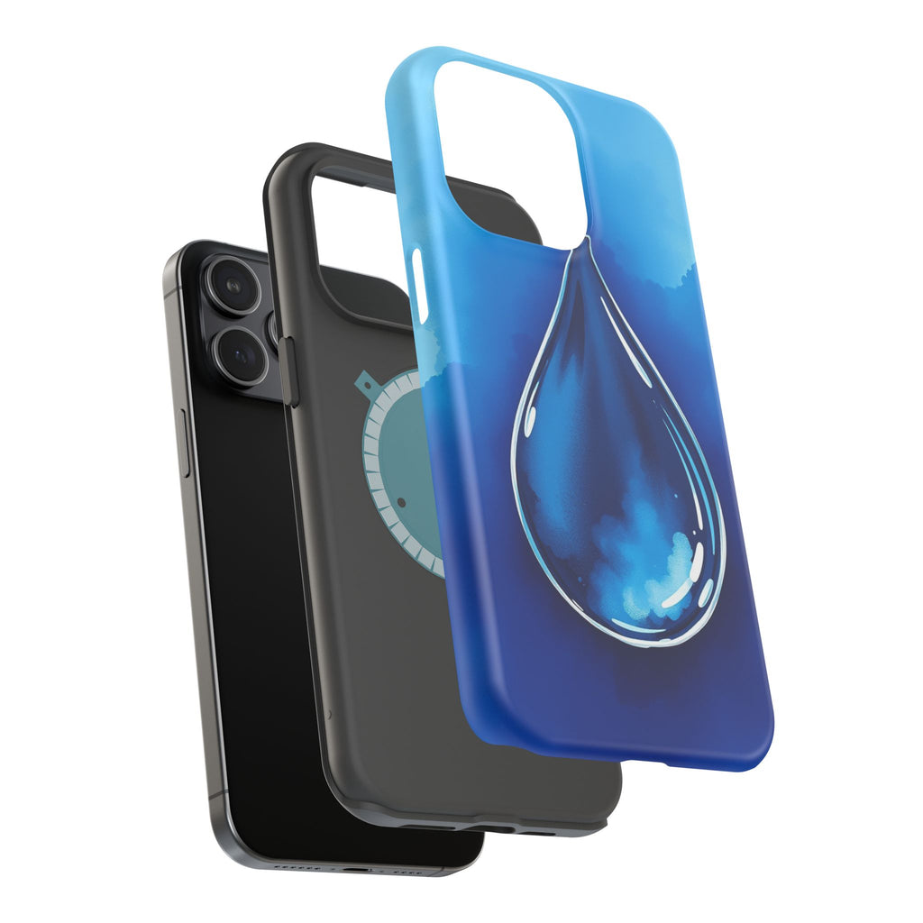 iPhone Ink Drop Vibrant Watercolor Bold Modern Everyday Snap Case · iPhone Case