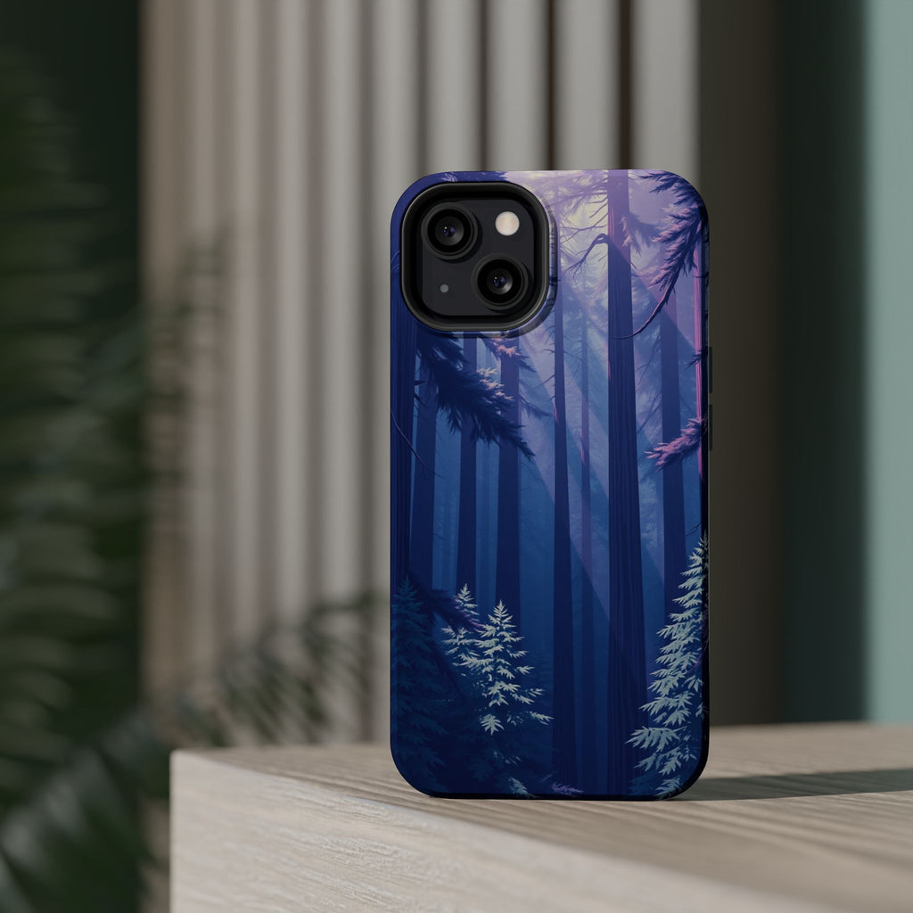 iPhone Indigo And Violet Redwood Forest Slim Everyday iPhone Designer · iPhone C