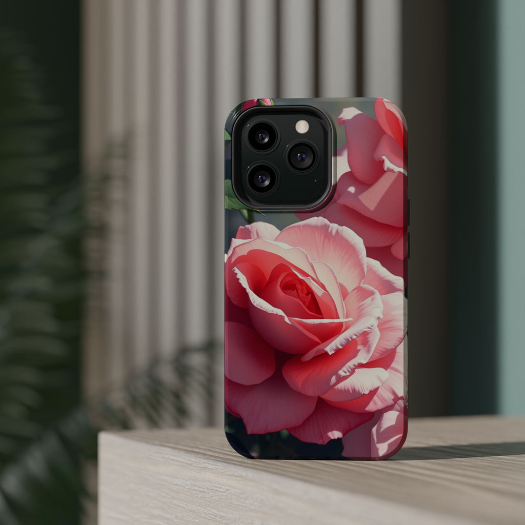 iPhone Serene Rose Garden Design Bold Modern Everyday Snap Case · iPhone Case