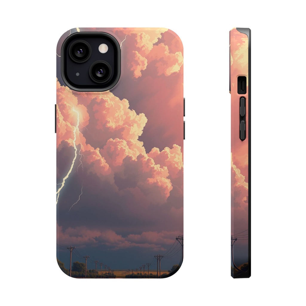 iPhone Thunderstorm Sky Grunge Distressed Slim iPhone Everyday Designer · iPhone