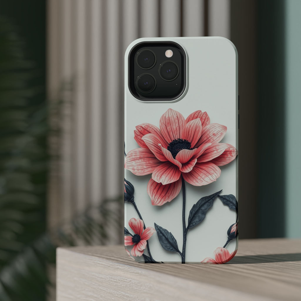 iPhone Dreamy Floral Ink Wash Design Slim Everyday iPhone 12 Designer · iPhone C