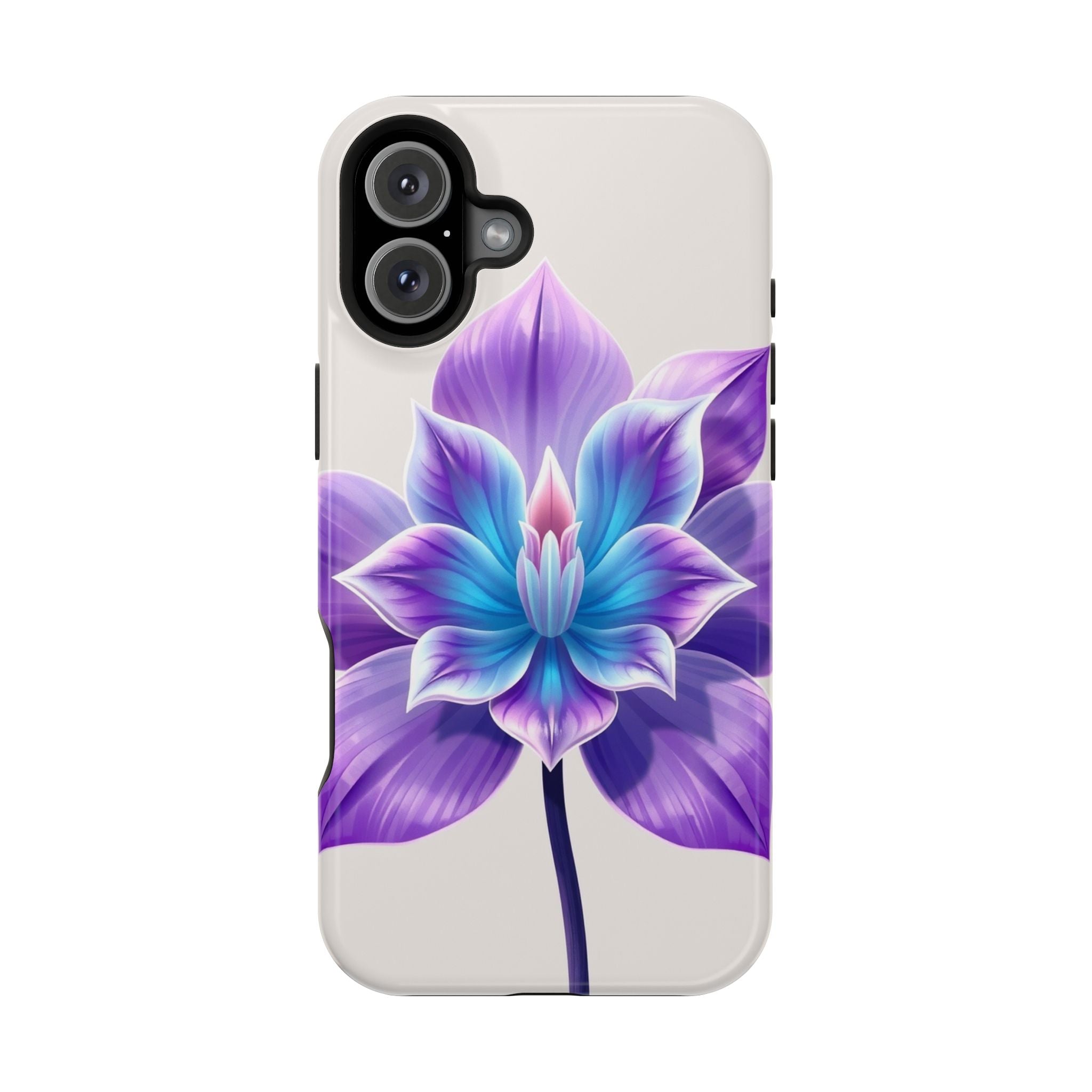 iPhone Dreamy Neon Floral Design 10 Slim Everyday Designer Case · iPhone Case
