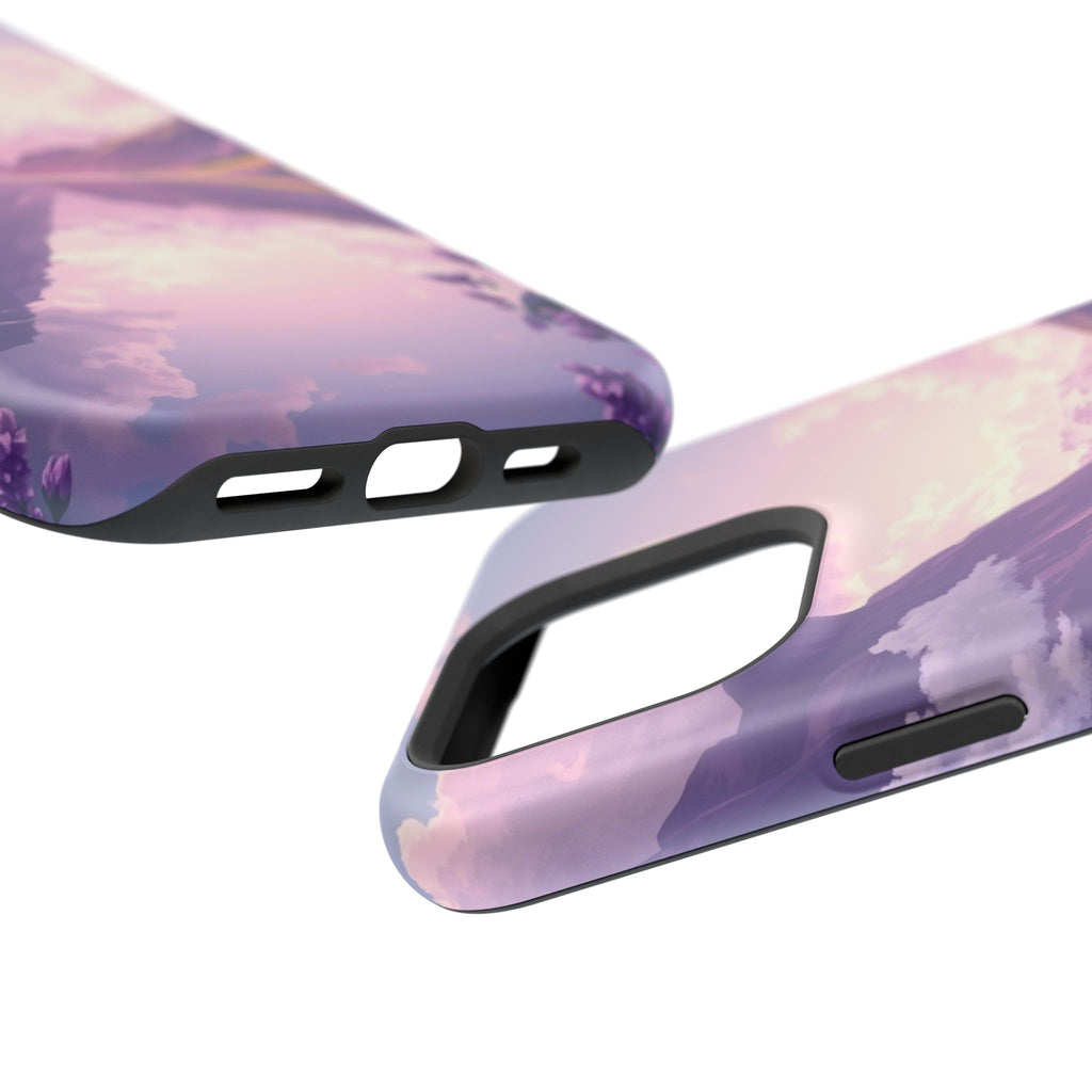 iPhone Lavender And Pearl Fjord Reflection Slim iPhone Everyday · iPhone Case