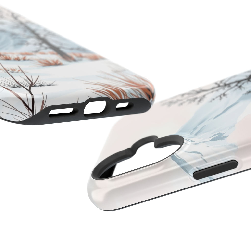 iPhone Radiant Arctic Tundra Design Slim Everyday Designer Case · iPhone Case