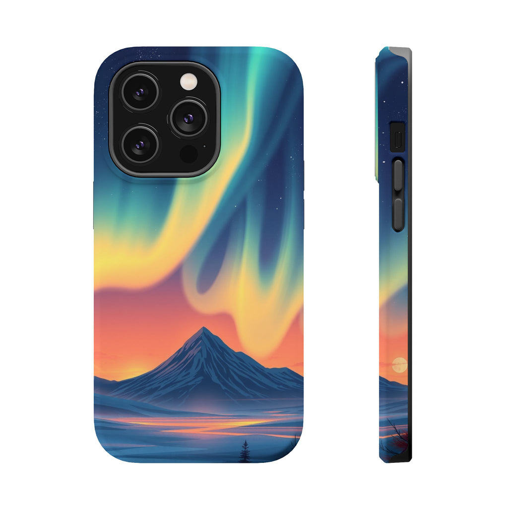 iPhone Northern Lights Dreamy Ethereal Slim Everyday Designer Case · iPhone Case