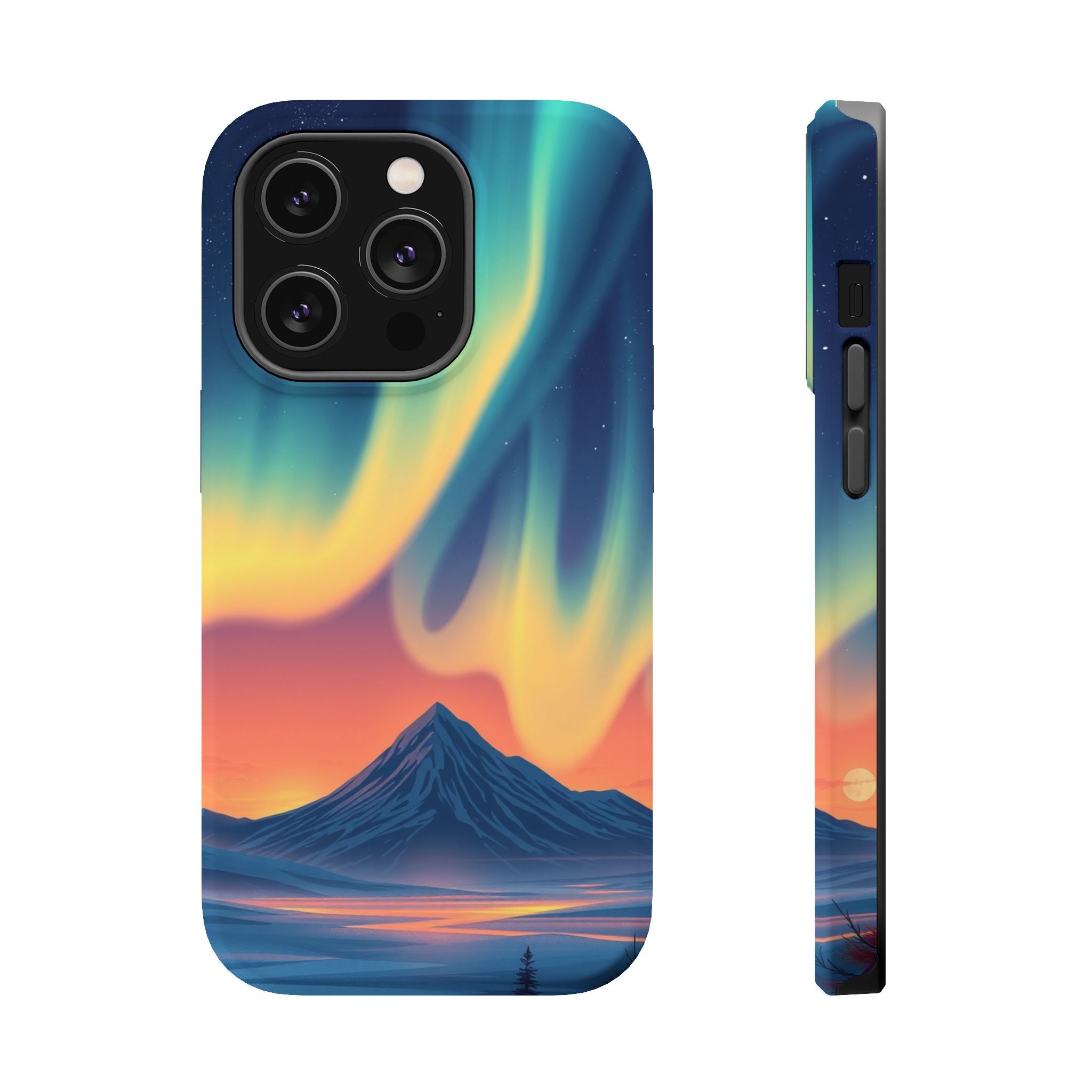 iPhone Northern Lights Dreamy Ethereal Slim Everyday Designer Case · iPhone Case