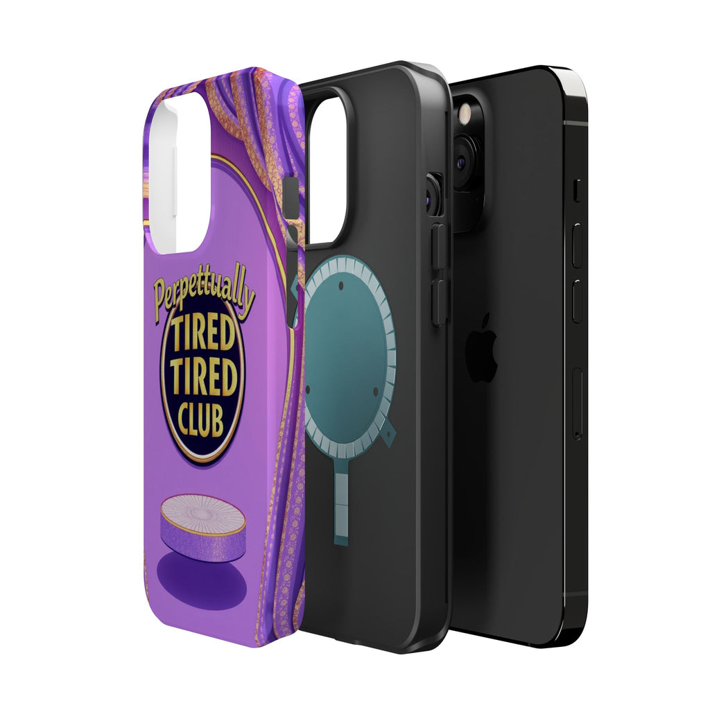 iPhone Perpetually Tired Club Bold Art Slim Everyday Designer Case · iPhone Case