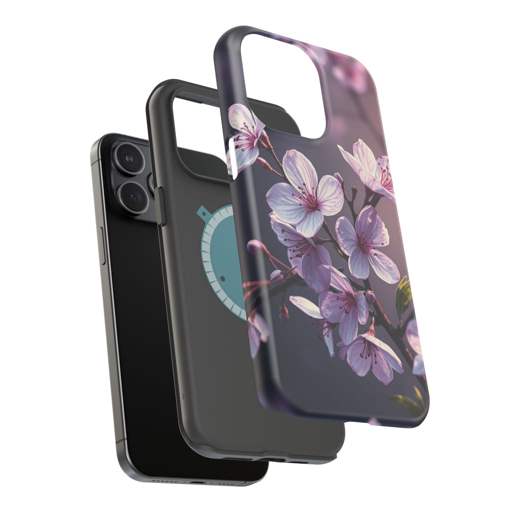 iPhone Cherry Blossom Enchanted Art Artistic Everyday Cas Slim Snap Case · iPhon