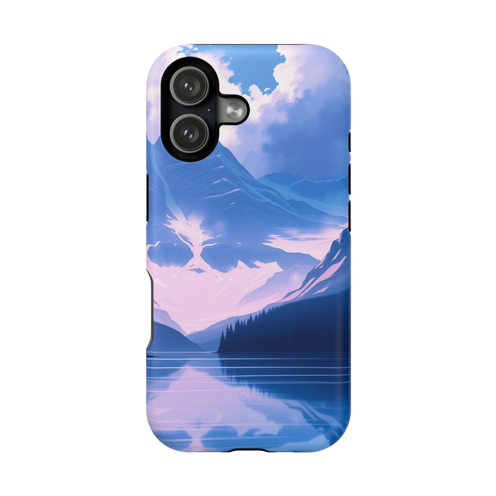 iPhone Glacier Lake Dreamy Ethereal Slim Everyday Designer Case · iPhone Case