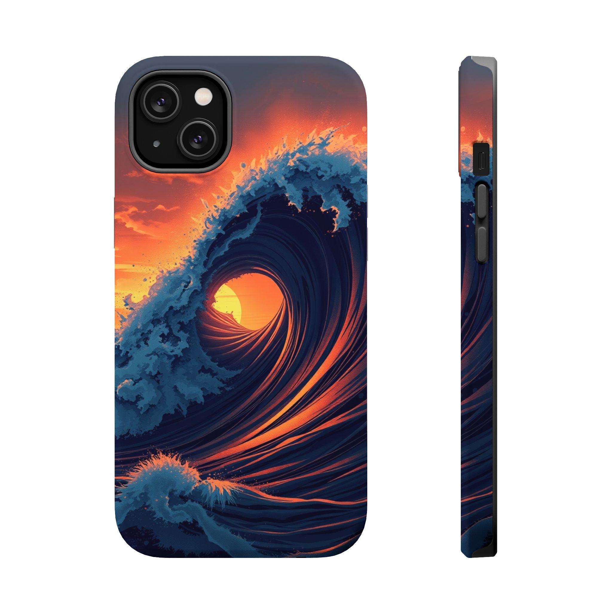 iPhone Radiant Sound Wave Design Bold Modern Everyday Snap Case · iPhone Case