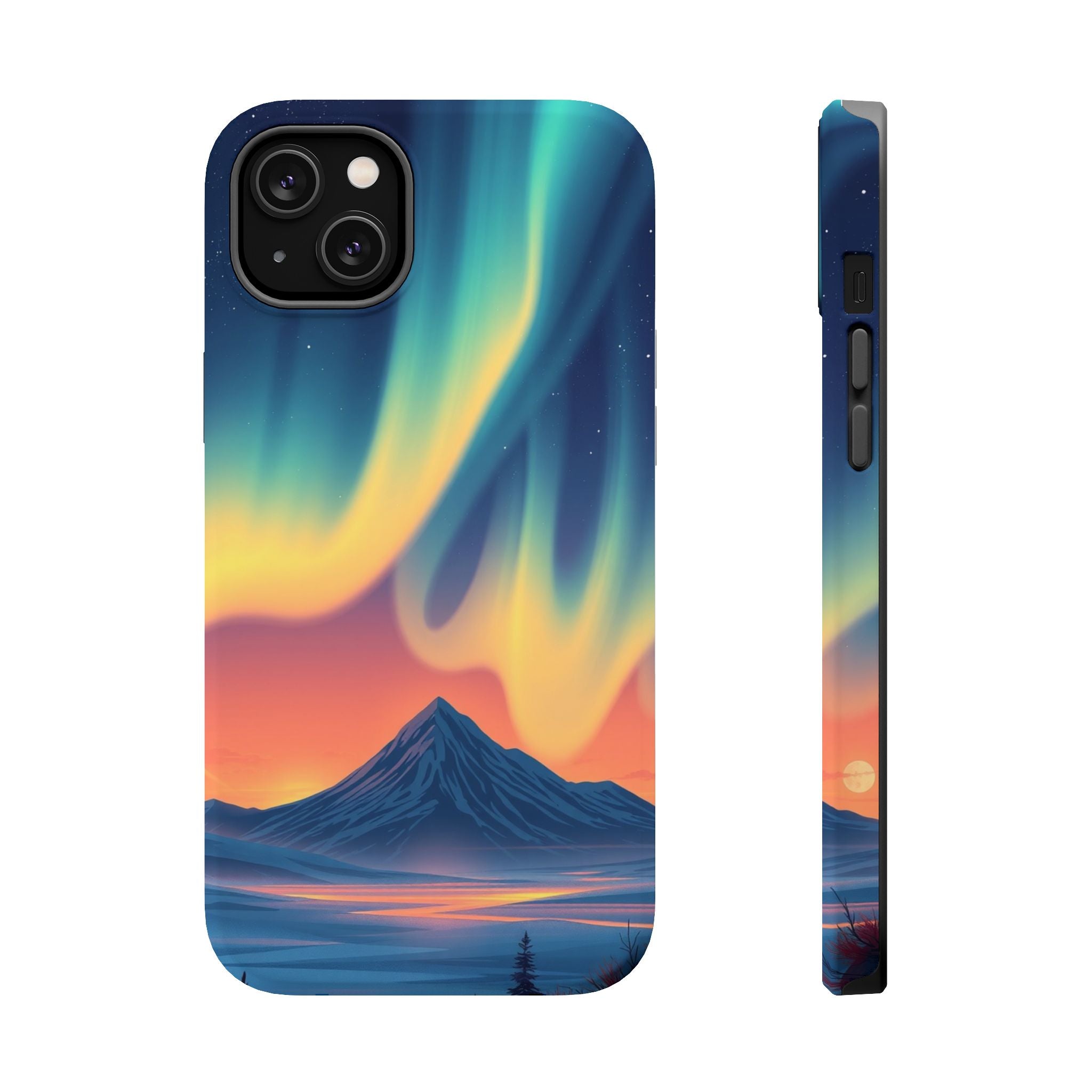 iPhone Northern Lights Dreamy Ethereal Slim Everyday Designer Case · iPhone Case