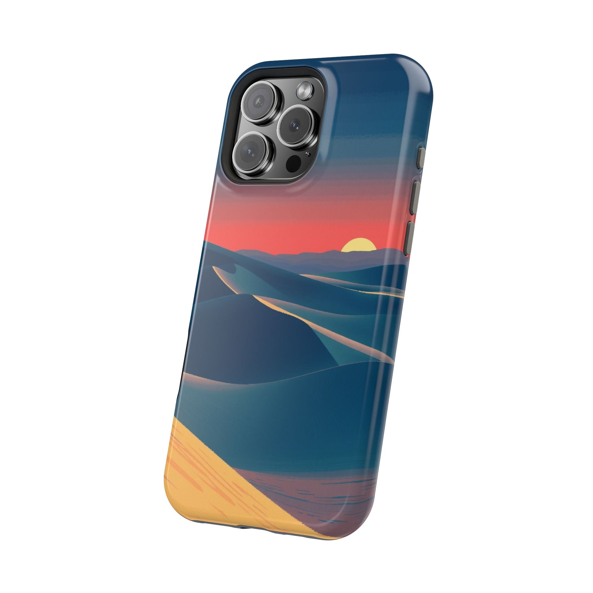 iPhone Sand Dunes at Dusk Bold Art 13 Slim Everyday Designer Case · iPhone Case