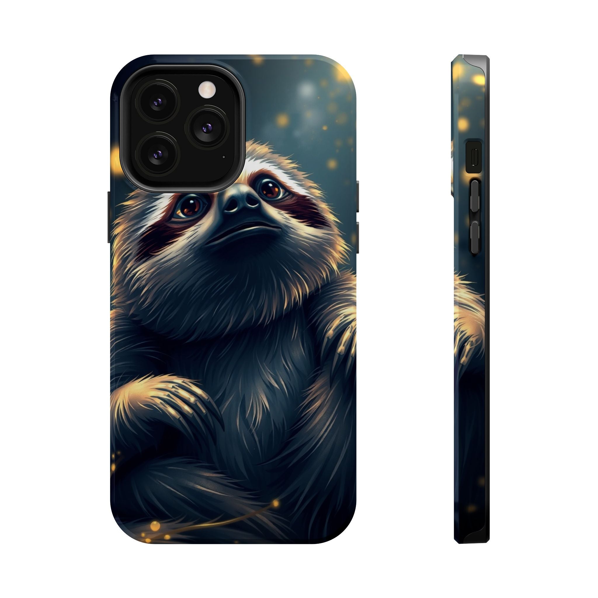 iPhone Vibrant Cozy Sloth Mode Design Slim Everyday Designer Case · iPhone Case