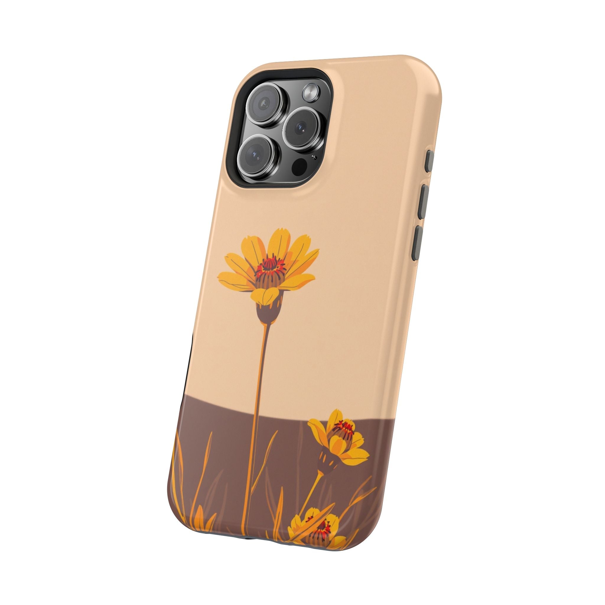 iPhone Serene Desert Flower Design Bold Modern Everyday Snap Case · iPhone Case