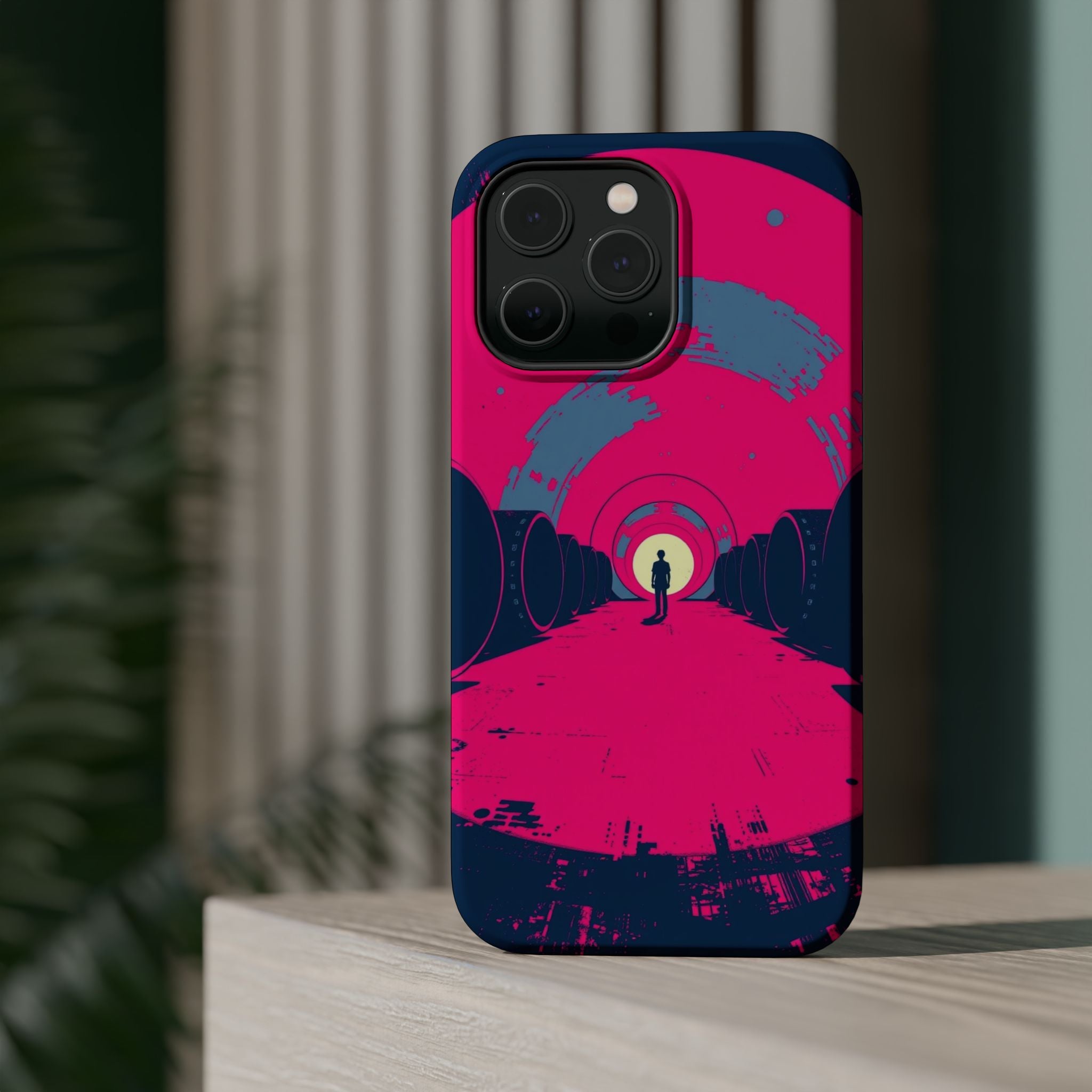 iPhone 1960s Mod Circles Bold Art Bold Modern Everyday Snap Case · iPhone Case