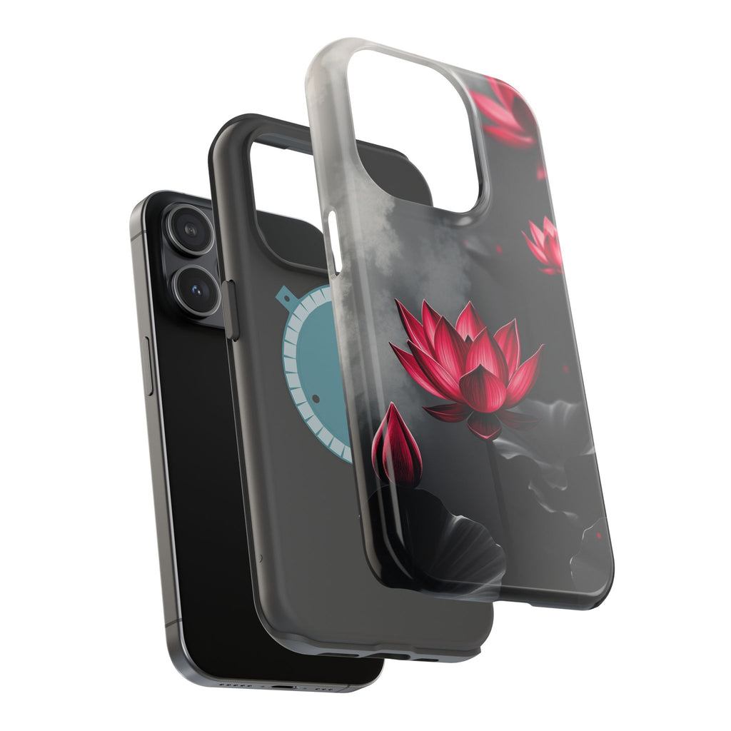 iPhone Lotus Pond Mystic Art 15 Slim Everyday Designer Case · iPhone Case