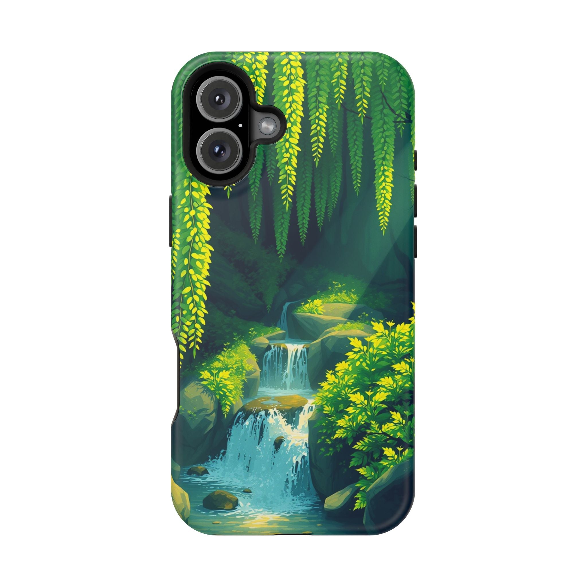iPhone Earthy Wisteria Cascade Design Slim Everyday iPhone 13 Designer · iPhone