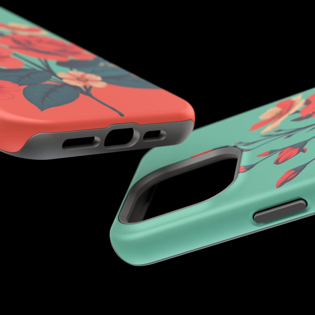 iPhone Pin-up Floral Cinematic Art Bold Modern Everyday Snap Case · iPhone Case