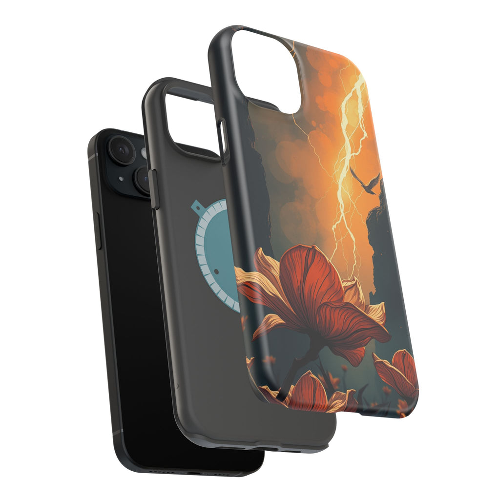 iPhone Vibrant Petal Storm Design Bold Modern Everyday Snap Case · iPhone Case