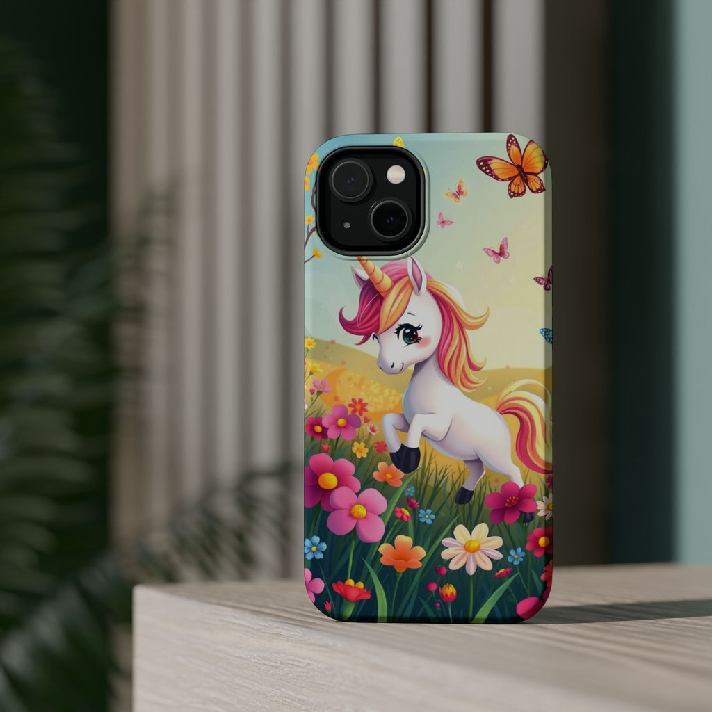 iPhone Magical Meadow Unicorn Kids Fun iPhone Phone Case Gift Slim · iPhone Case