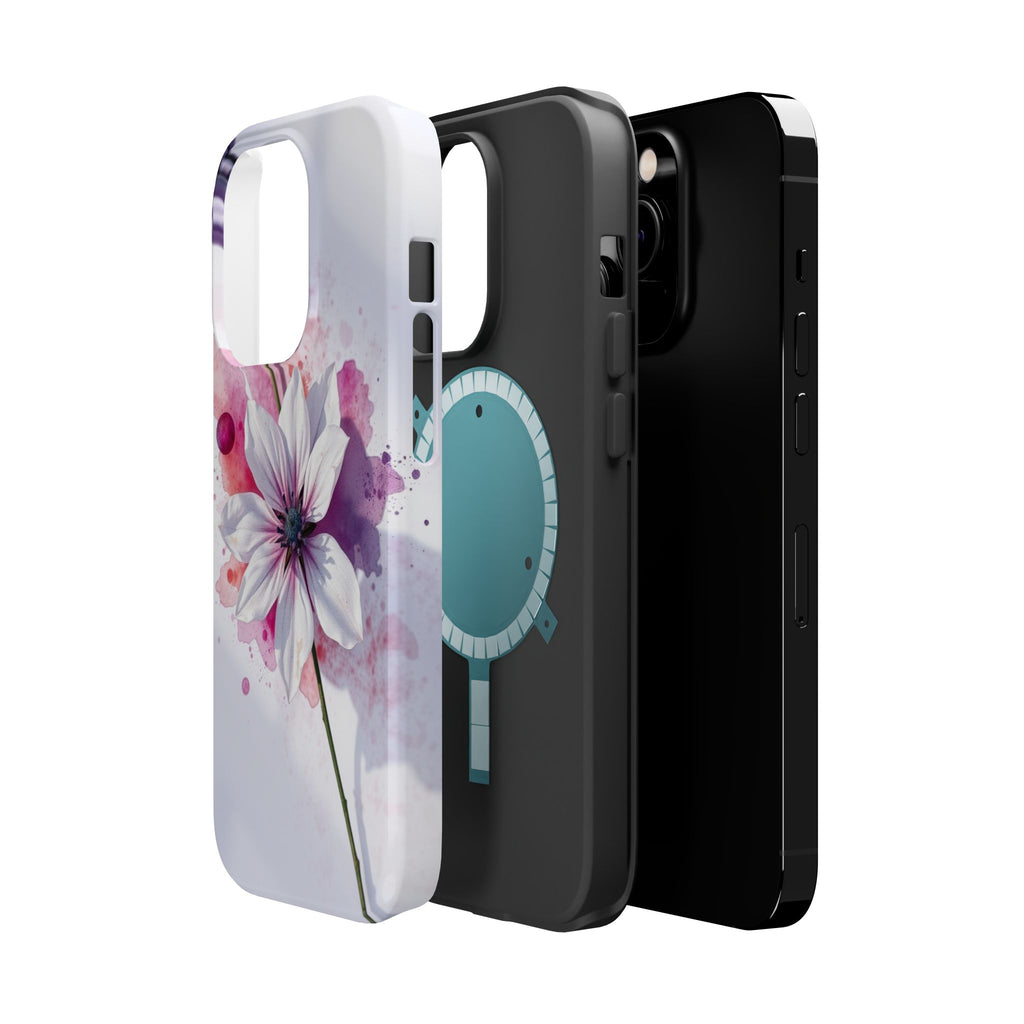 iPhone Floral Watercolor Splash Bold Art Slim Everyday iPhone 15 · iPhone Case