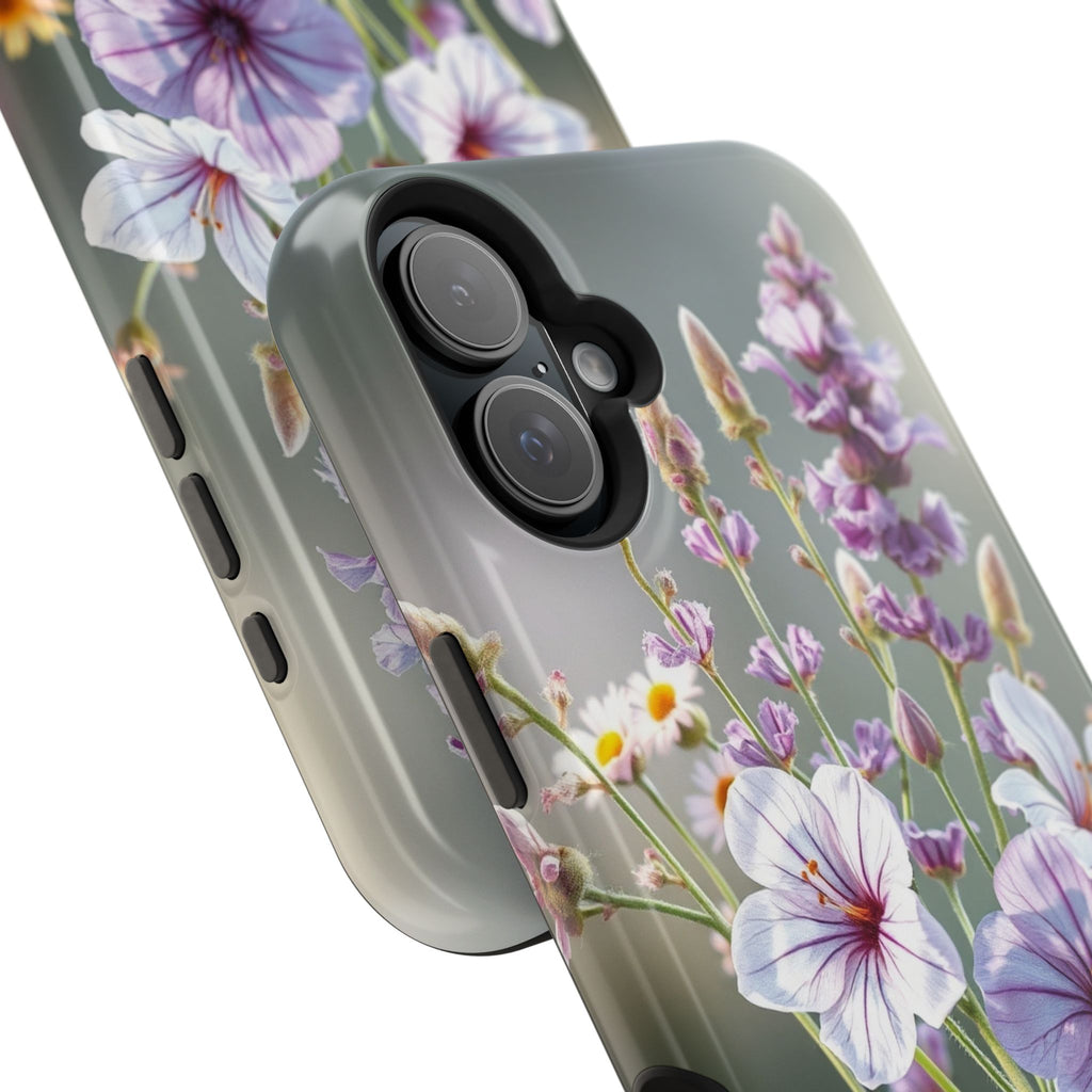 iPhone Wildflower Bunch Enchanted Art Slim Everyday Designer Case · iPhone Case