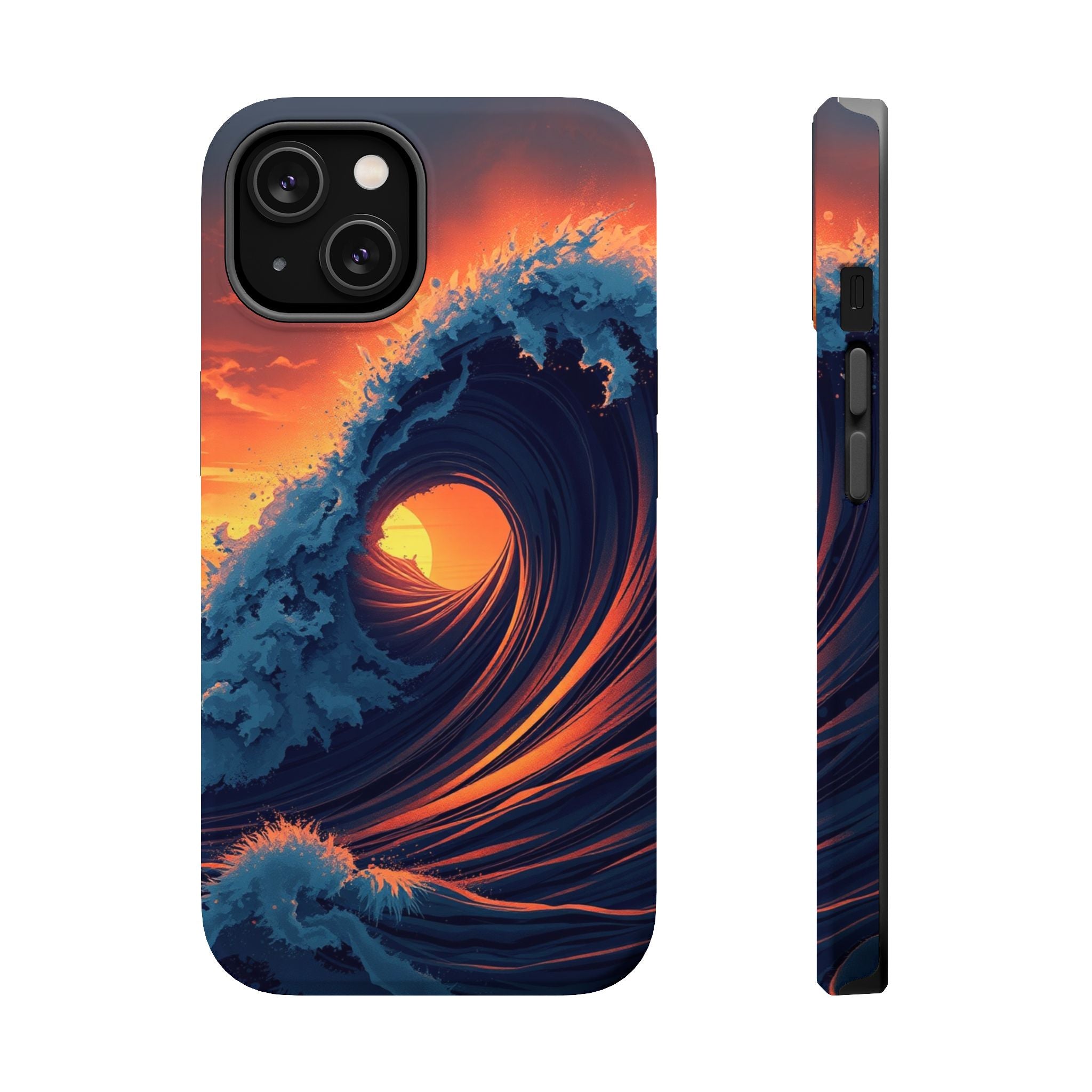 iPhone Radiant Sound Wave Design Bold Modern Everyday Snap Case · iPhone Case