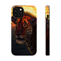 iPhone Savanna Horizon Stained Glass Slim Everyday Designer Case · iPhone Case
