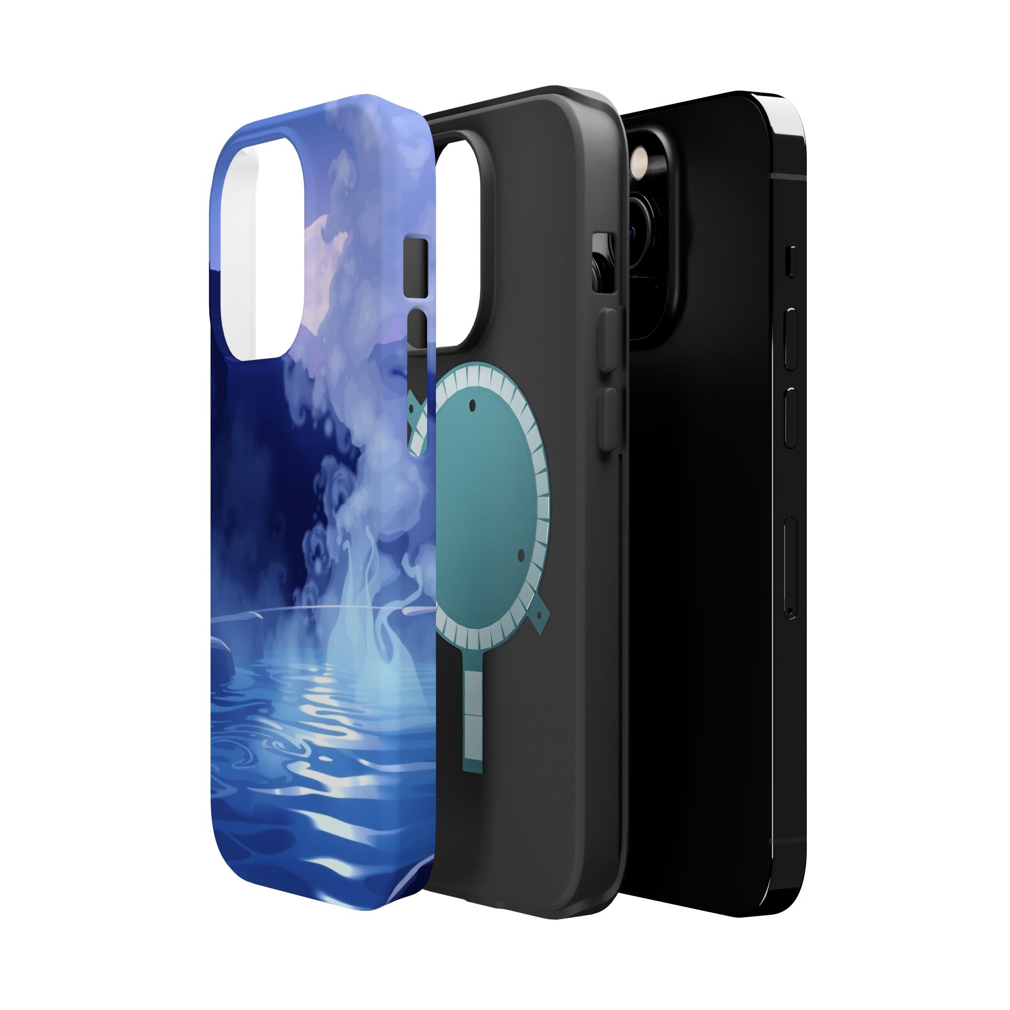iPhone Hot Spring Steam Dreamy Ethereal Slim Everyday iPhone Designer · iPhone C