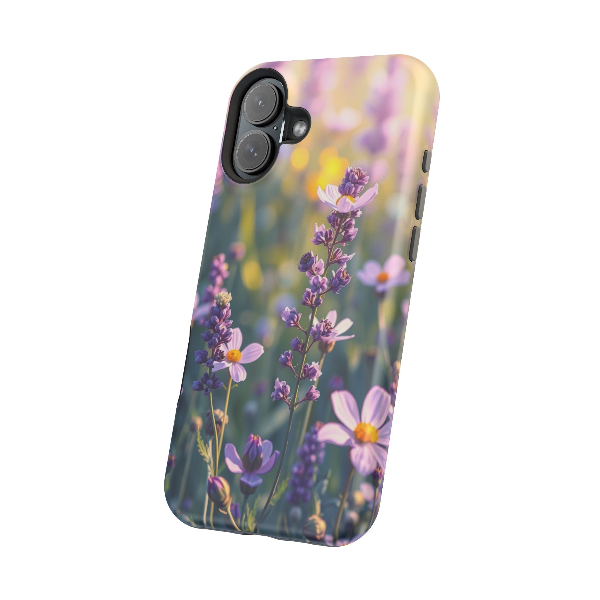 iPhone Lavender And Pearl Wildflower Field Slim iPhone Everyday · iPhone Case