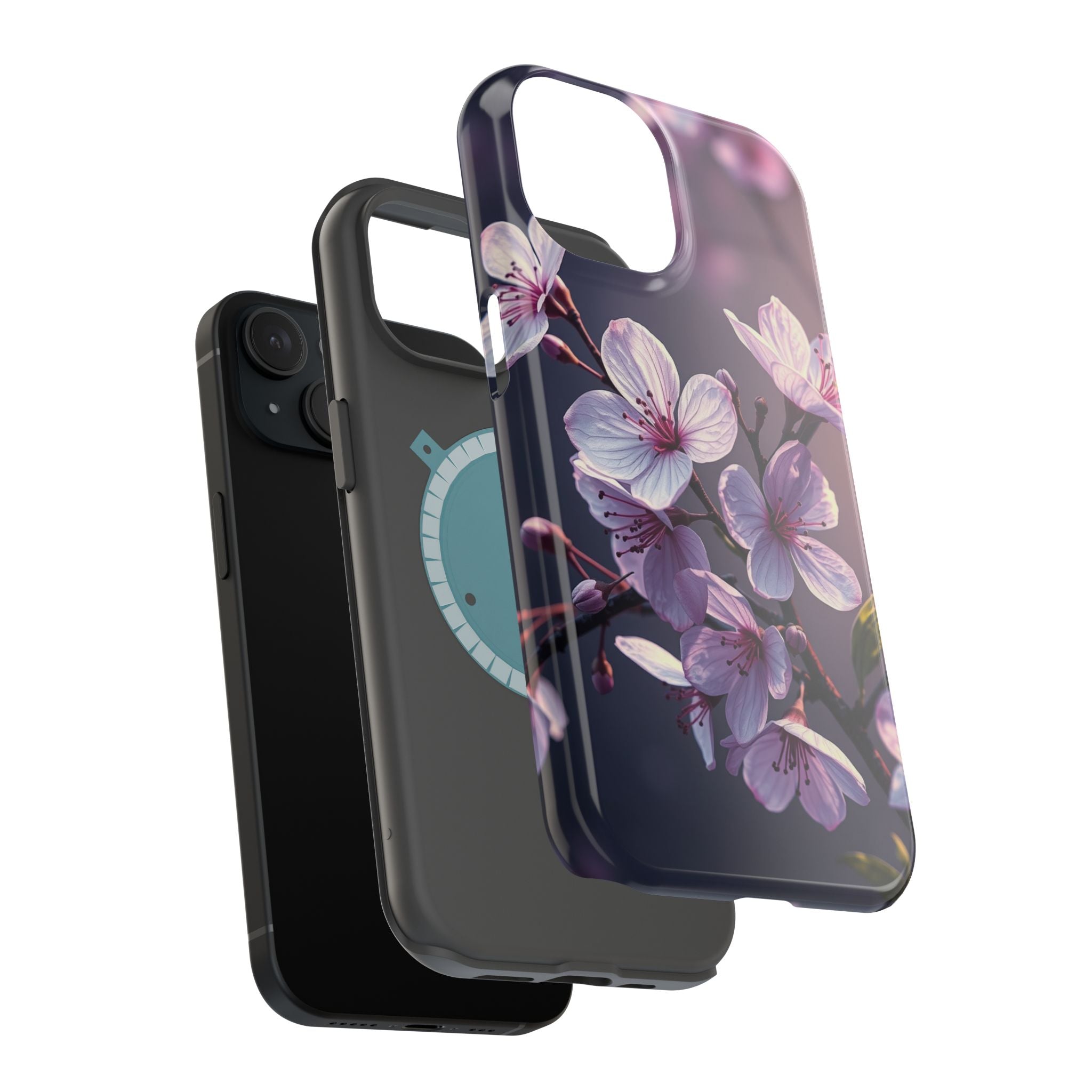 iPhone Cherry Blossom Enchanted Art Artistic Everyday Cas Slim Snap Case · iPhon