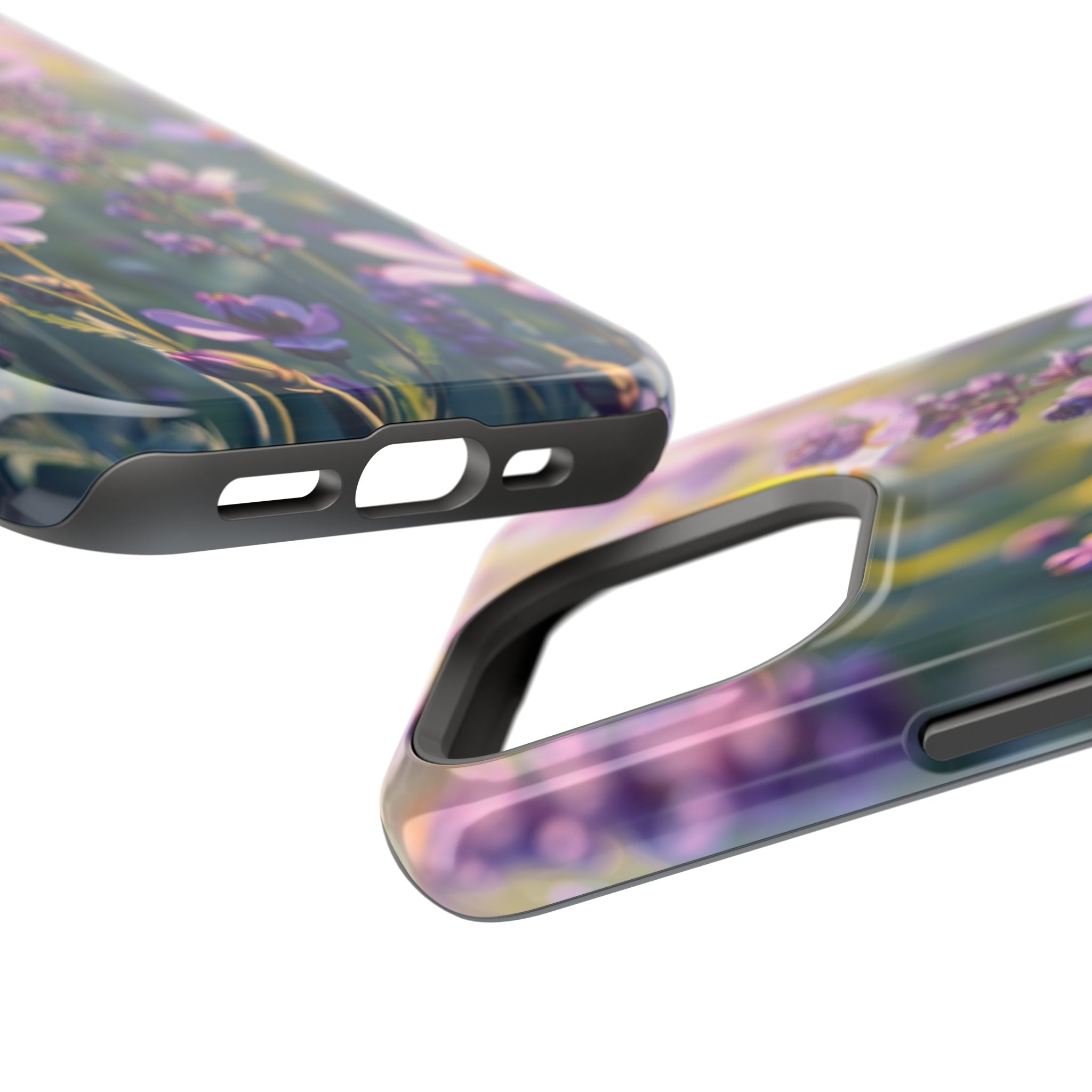 iPhone Lavender And Pearl Wildflower Field Slim iPhone Everyday · iPhone Case