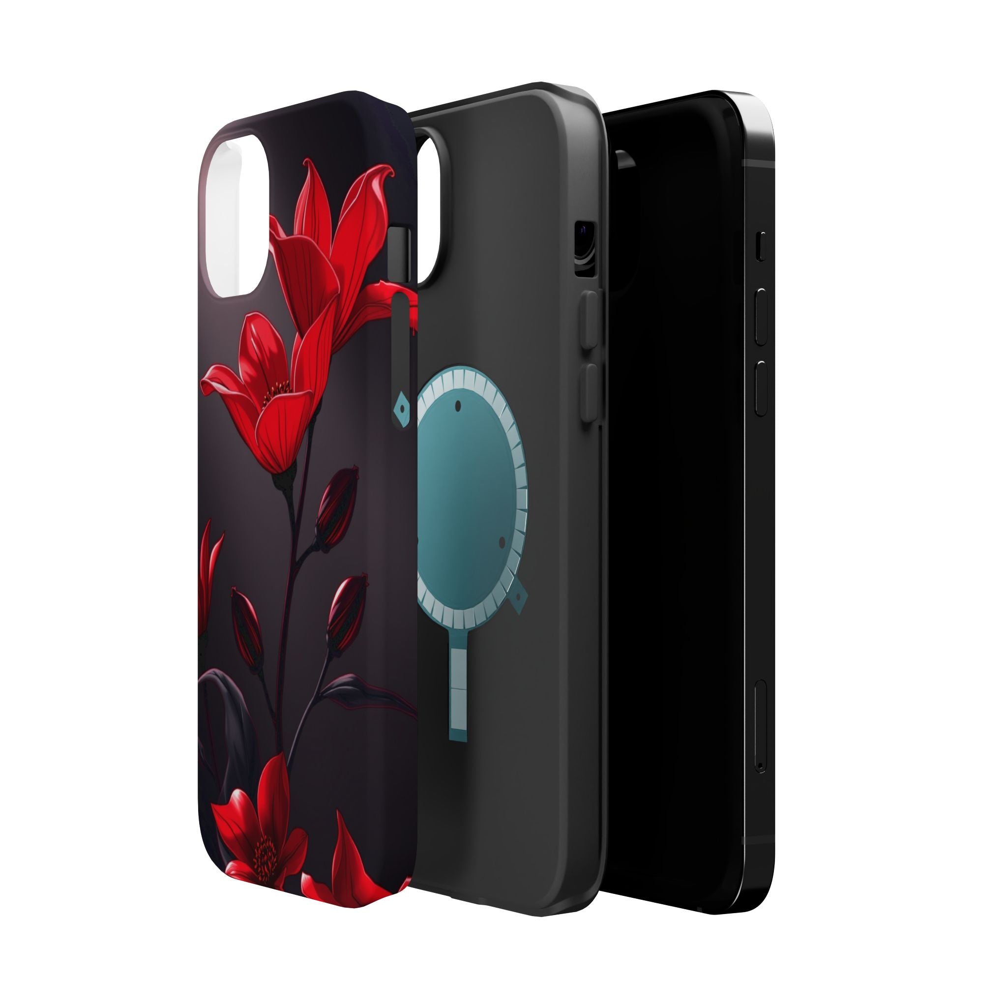 iPhone Dreamy Neon Floral Design Bold Modern Everyday Snap Case · iPhone Case