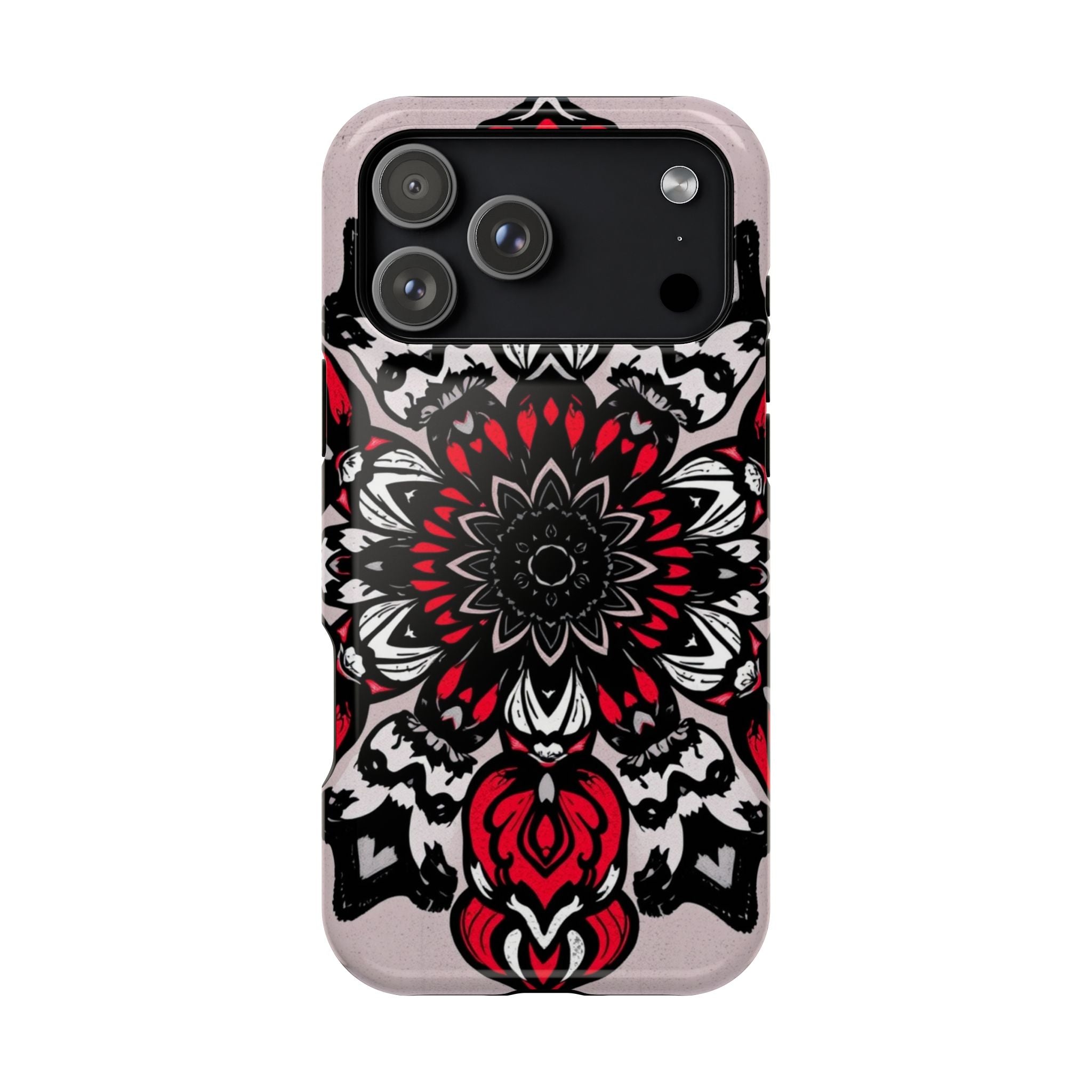 iPhone Floral Mandala Bold Art Slim Everyday Designer Case · iPhone Case