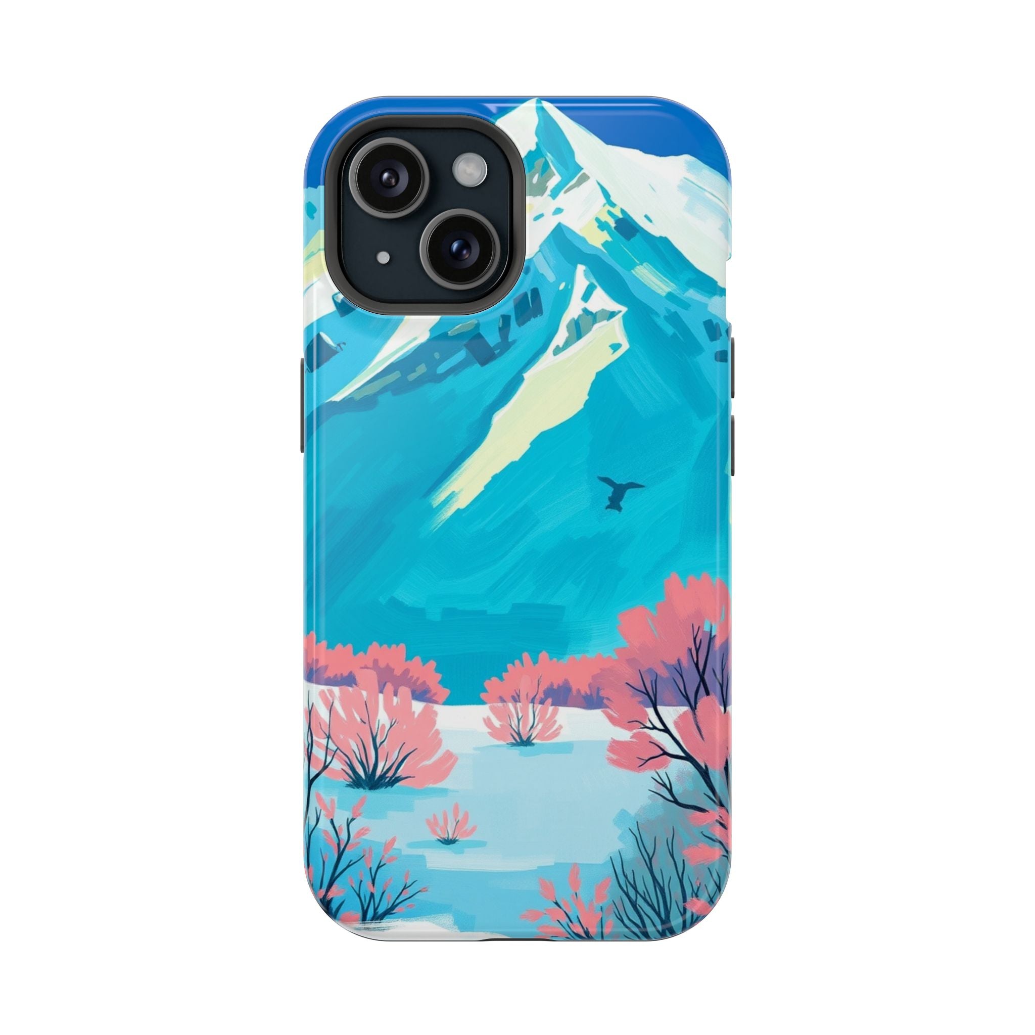 iPhone Snow Field Electric Art Slim Everyday Designer Case · iPhone Case