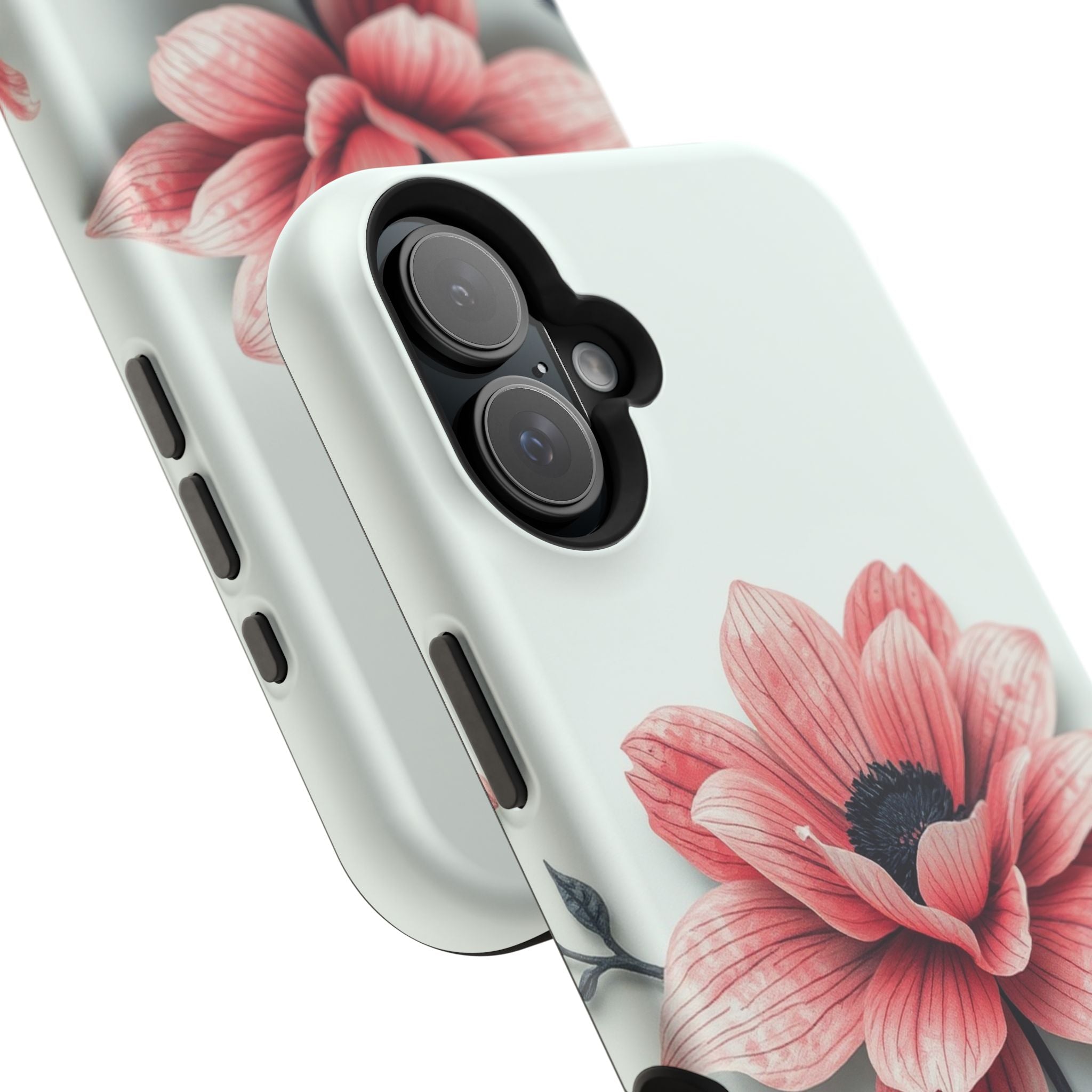iPhone Dreamy Floral Ink Wash Design Slim Everyday iPhone 12 Designer · iPhone C
