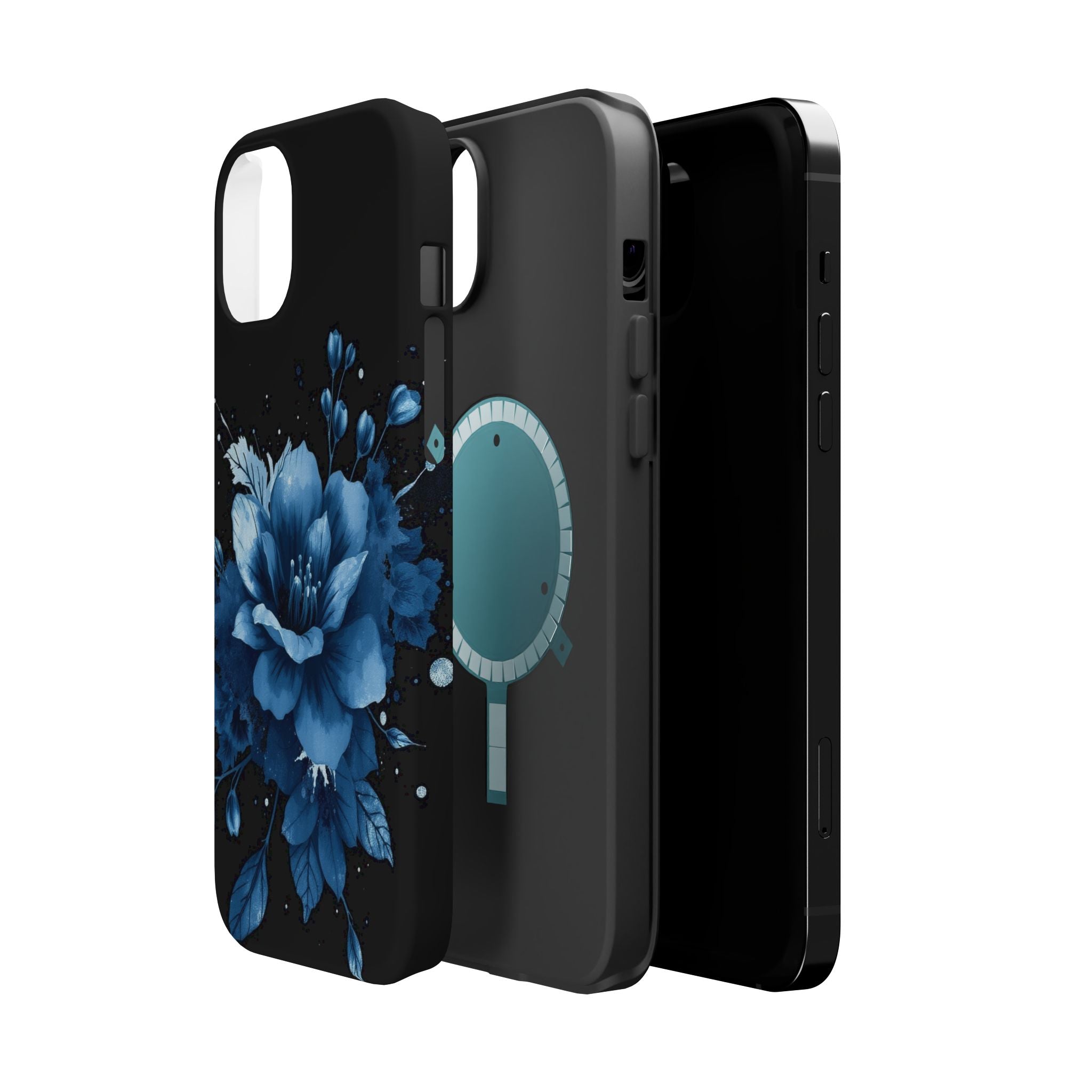 iPhone Serene Floral Watercolor Splash Design Slim Everyday Designer · iPhone Ca