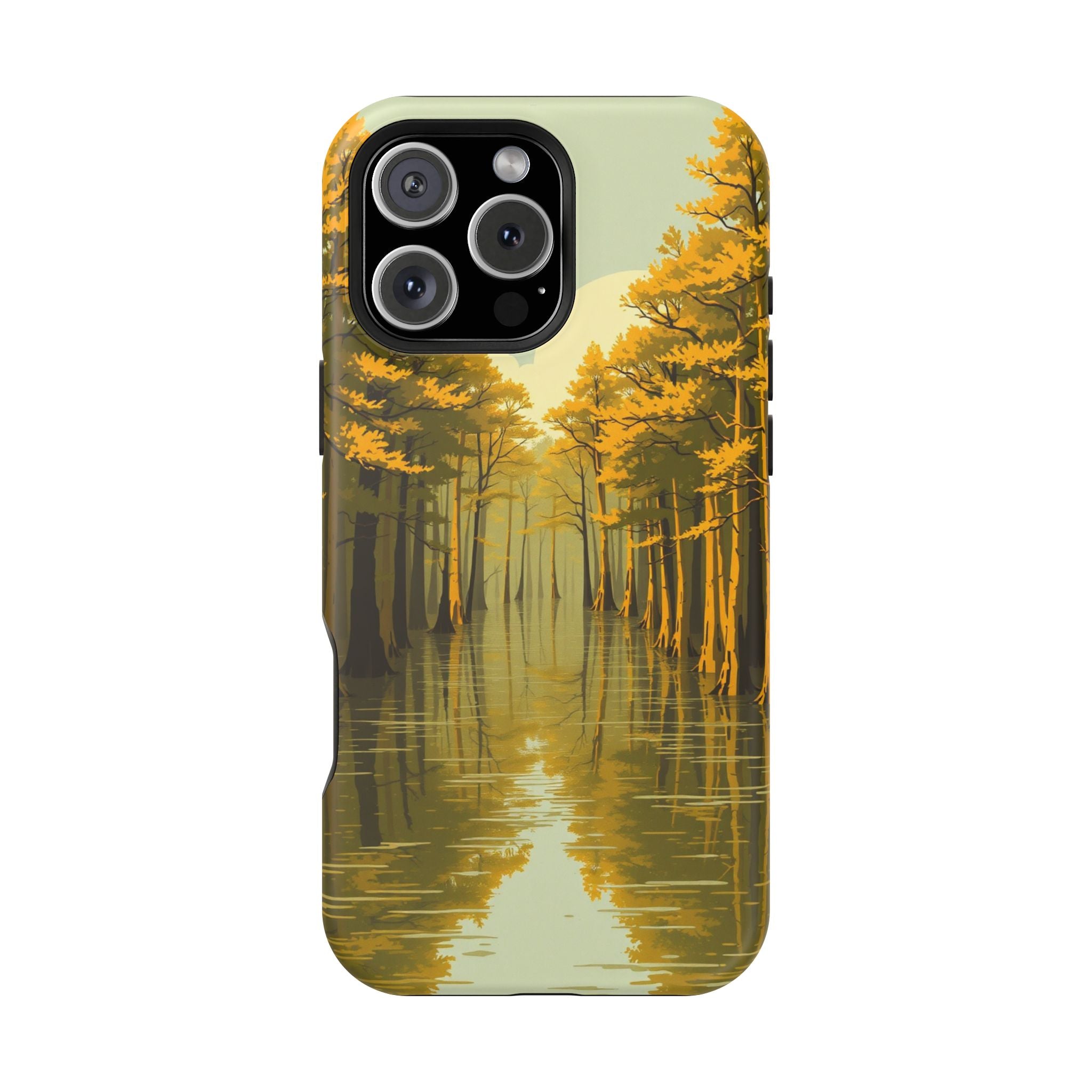 iPhone Cypress Swamp Enchanted Art Bold Modern Everyday Snap Case · iPhone Case