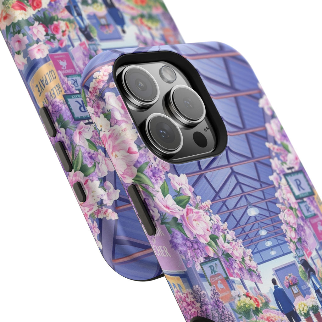 iPhone Flower Market Cinematic Art Clean Minimal Snap Cas Slim Snap Case · iPhon