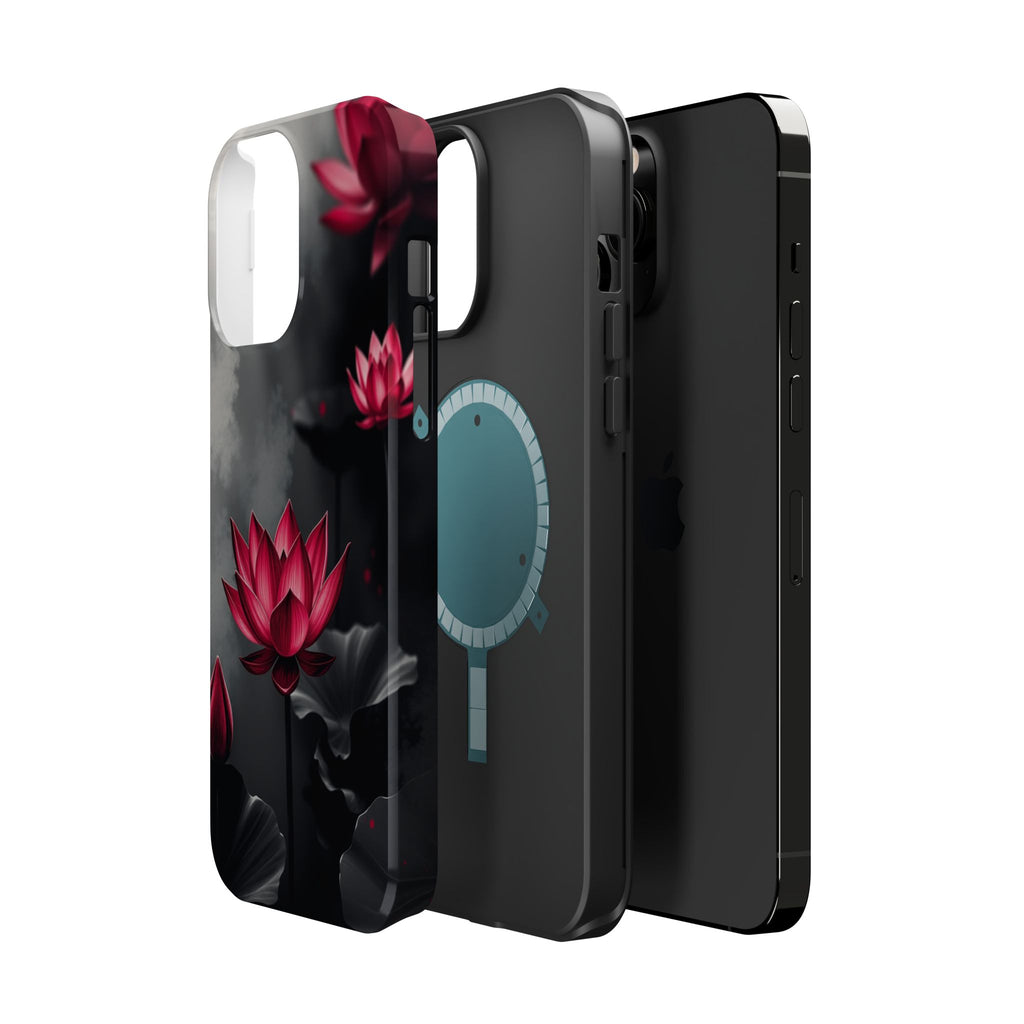 iPhone Lotus Pond Mystic Art 15 Slim Everyday Designer Case · iPhone Case
