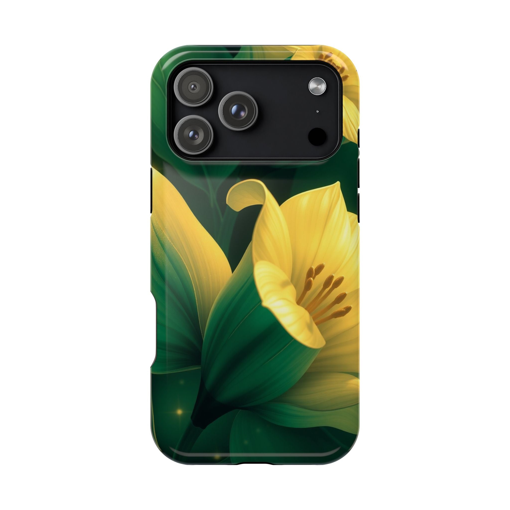 iPhone Night Bloomer Gold Foil Luxury Slim Everyday Designer Case · iPhone Case