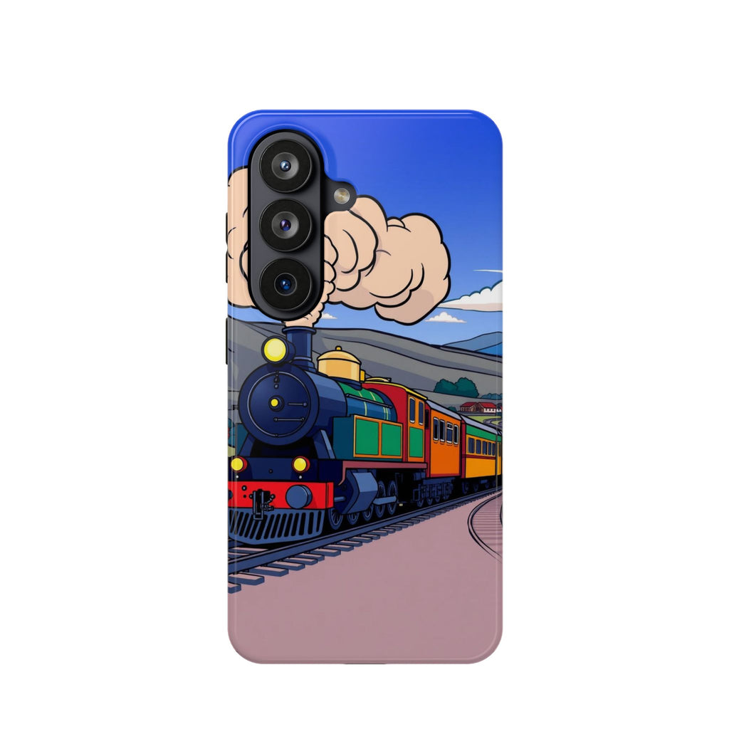 iPhone Steam Locomotive Puff Kids Fun iPhone Phone Case Gift Slim · iPhone Case
